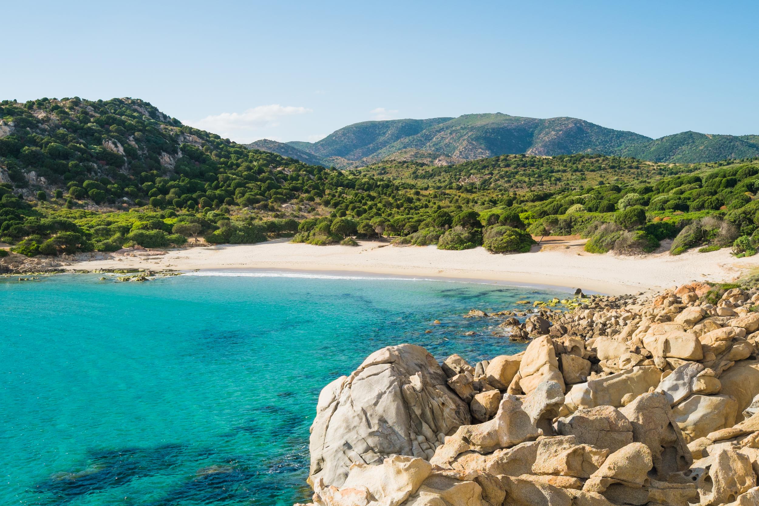 The captivating Cala Cipolla in southern Sardinia