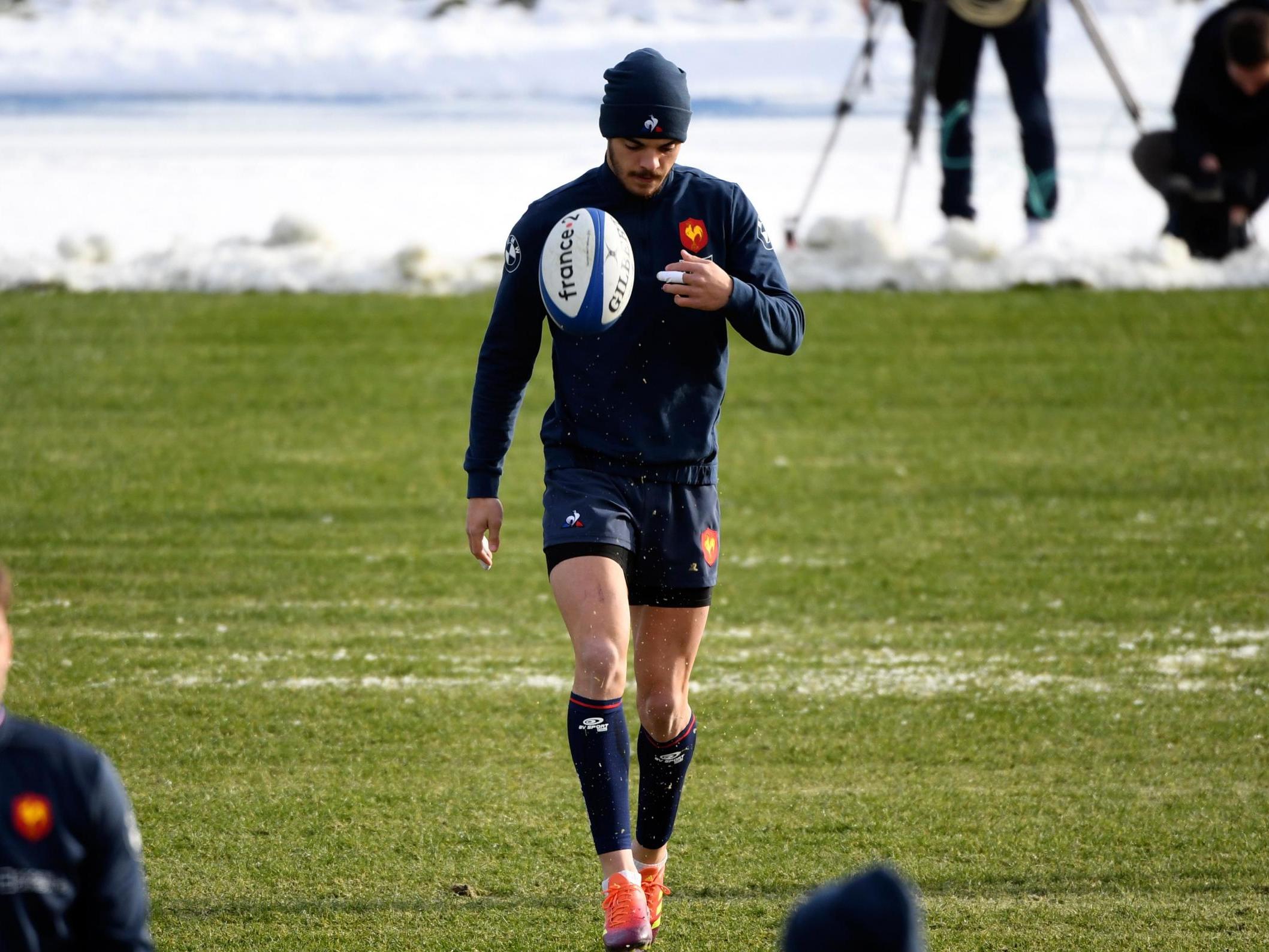 Romain Ntamack is in the side as cover for injured Mathieu Bastareaud