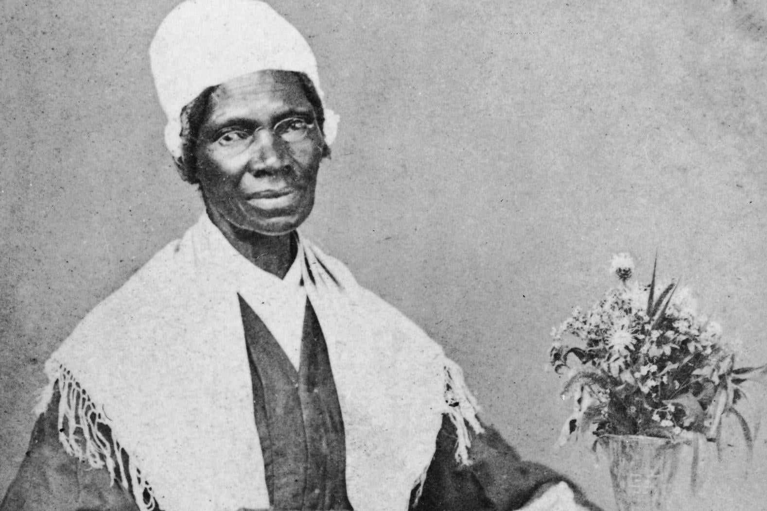 Portrait of American abolitionist and feminist Sojourner Truth (1797 – 1883), a former slave who advocated emancipation, circa 1880. (Photo by Hulton Archive/Getty Images)