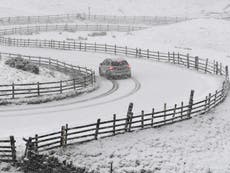 UK weather: How to drive safely through snow and ice 