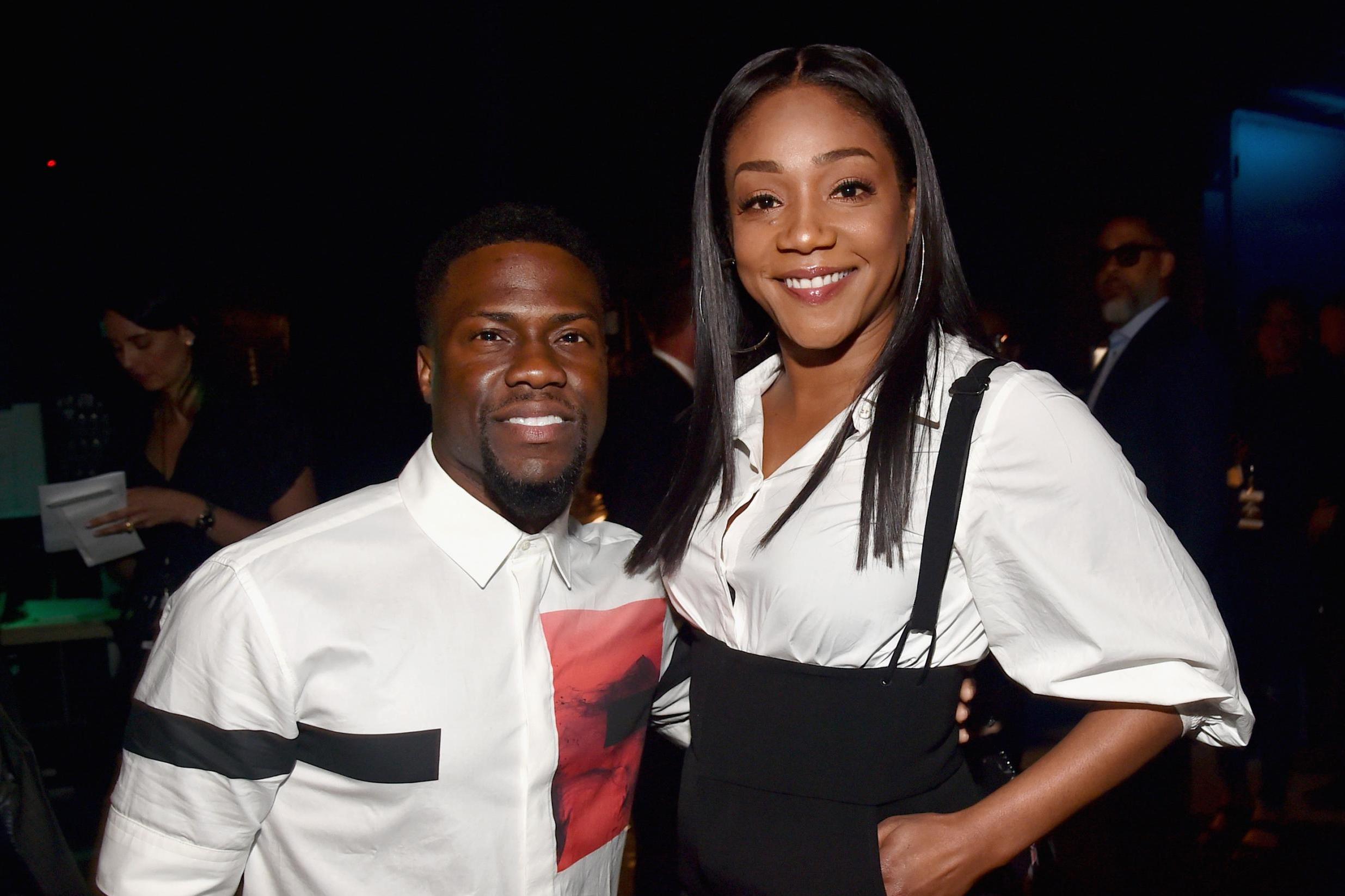 Kevin Hart and Tiffany Haddish