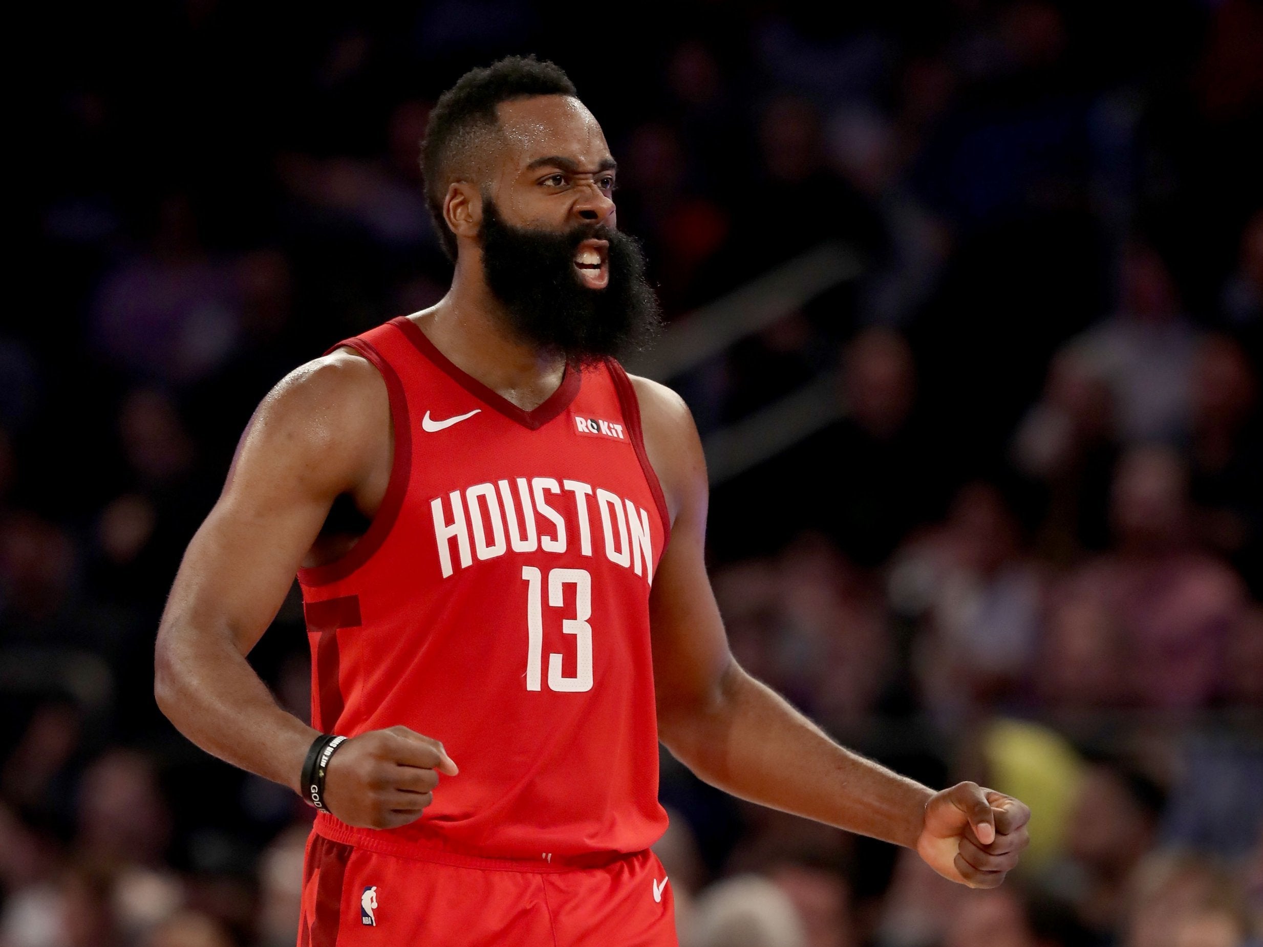 James Harden has been on a tear for the Houston Rockets