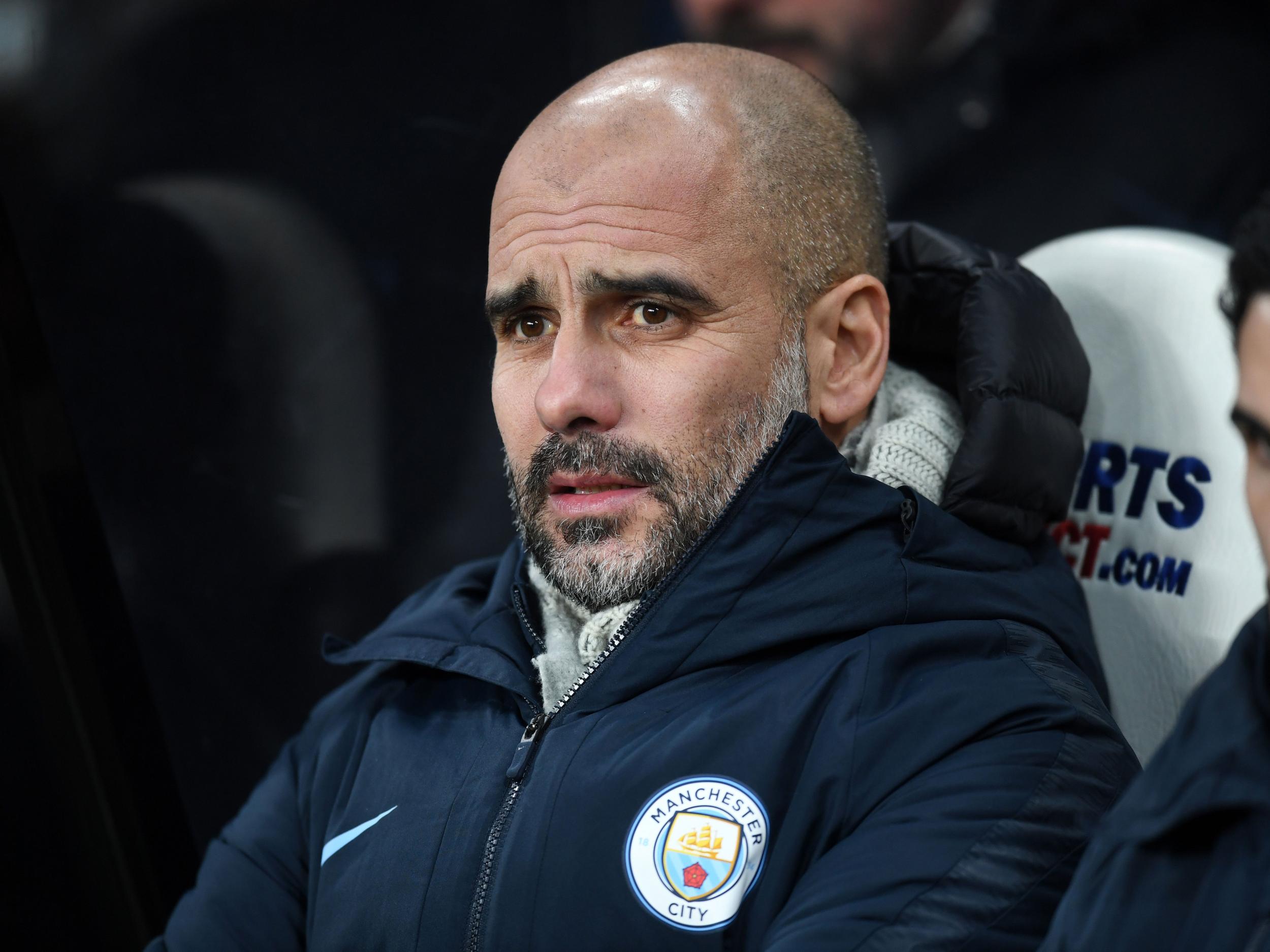 Guardiola has demanded improvement from his side