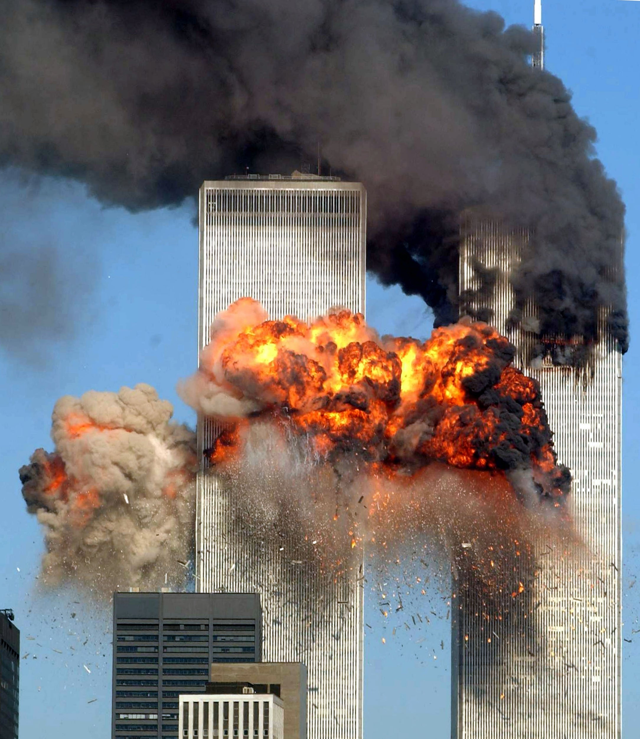 The 2001 attack on the World Trade Centre in New York was the biggest news story for a generation