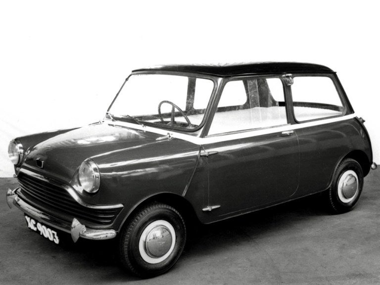 Full for all the family: the original car was designed to save space (Mini)