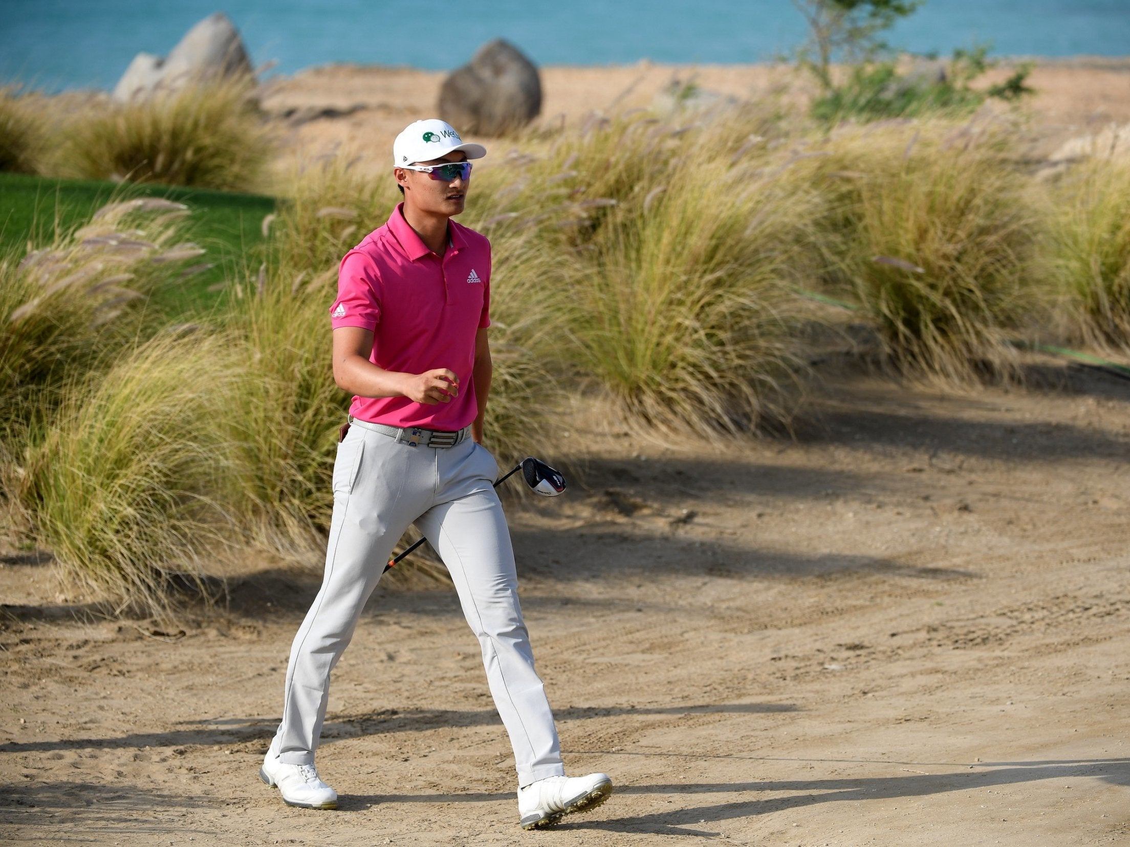 Li Haotong shot an eight-under-par 68 on Saturday