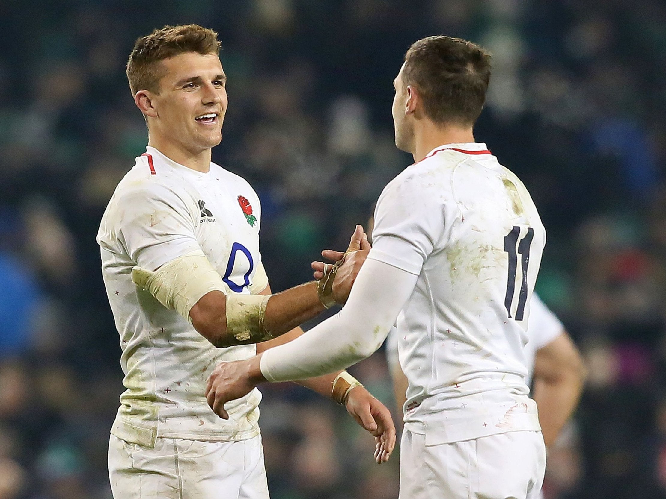 England coasted to victory at Twickenham