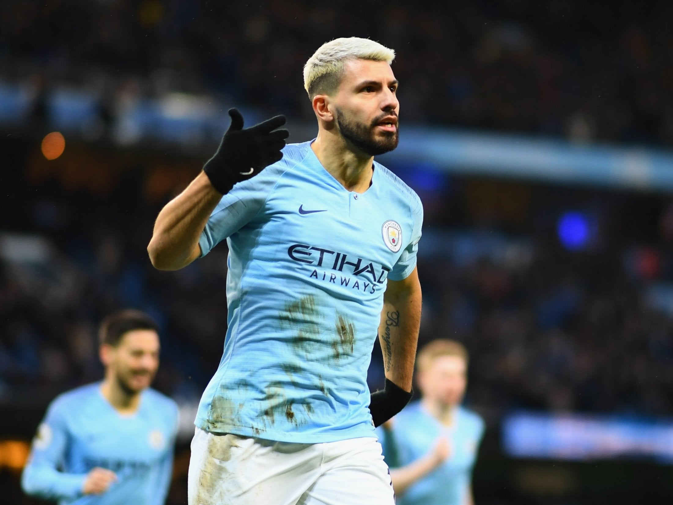 Sergio Aguero laid waste to Arsenal’s misshapen defence