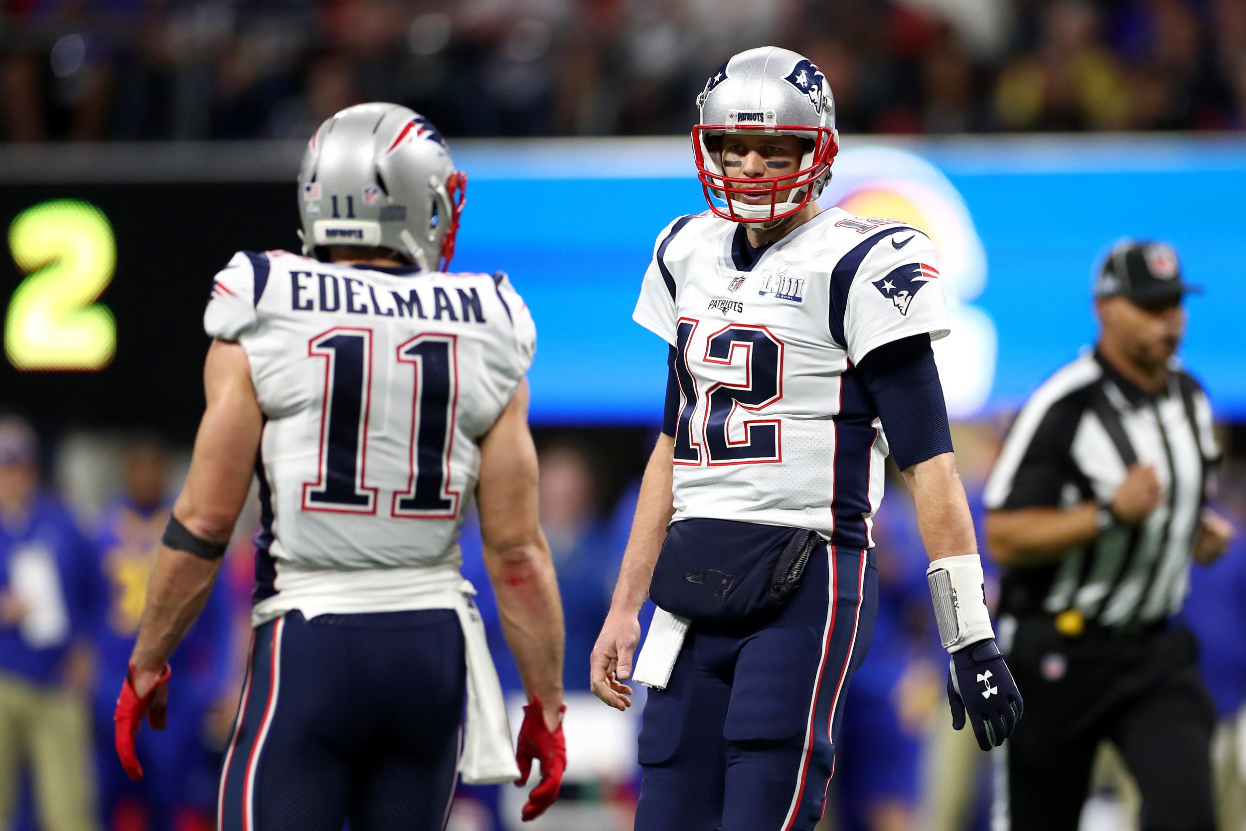 Edelman and Brady put the early-season issues behind them (Getty)