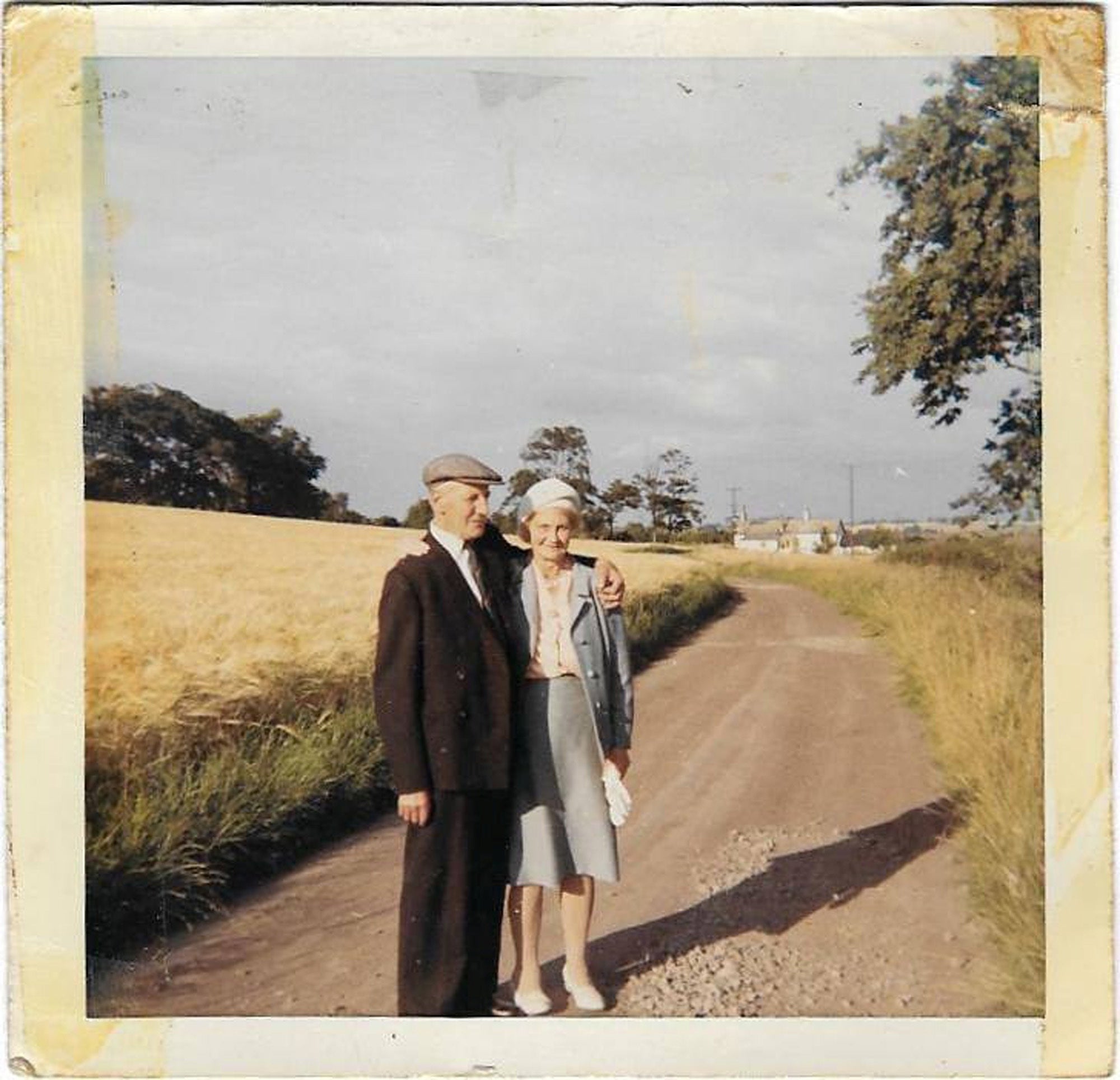 Vic Stead fashioned three saplings into an ‘N’ for his sweetheart Nellie