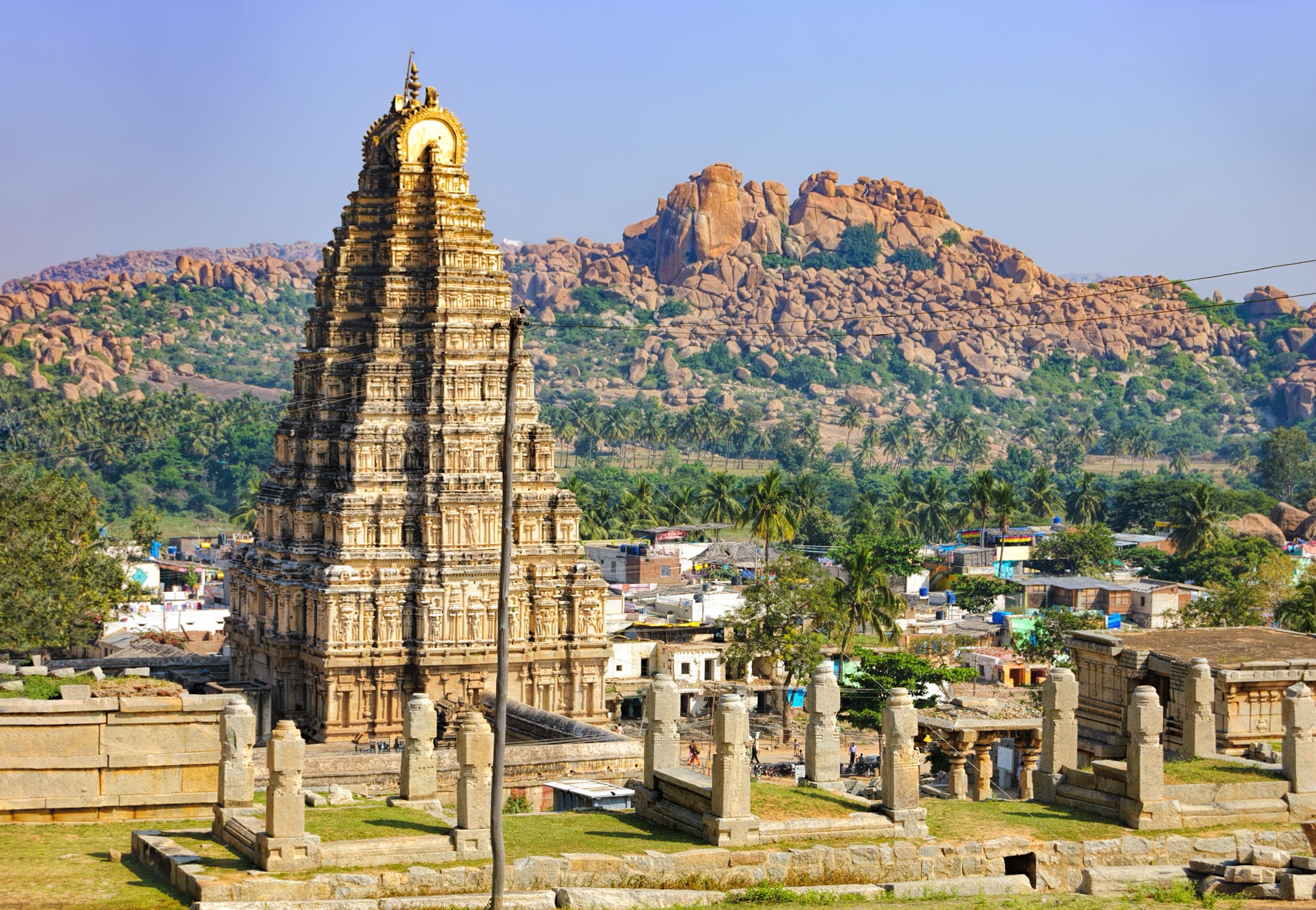 At the height of the Vijayanagar empire in the 16th century, Hampi thrived as one of the largest and richest cities in the world. Its architectural legacy lives on in the southwestern state of Karnataka with over 1,000 well-preserved stone monuments, including Hindu temples, forts and palaces. Spread over 16 miles near the banks of the Tungabhadra river, and surrounded by a sea of granite boulders, the Unesco world heritage site has been notoriously difficult to reach, until now. TruJet recently began daily direct flights from Hyderabad and Bangalore to Ballari, a 25-mile drive from Hampi. Travellers can stay in the newly refreshed Evolve Back Kamalapura Palace or at Ultimate Travelling Camp’s new Kishkinda Camp, which introduced 10 stately tents in December. The outfitters Black Tomato and Remote Lands now offer journeys in the region, from guided archaeological tours to rock climbing and river jaunts in basket boats. Nora Walsh