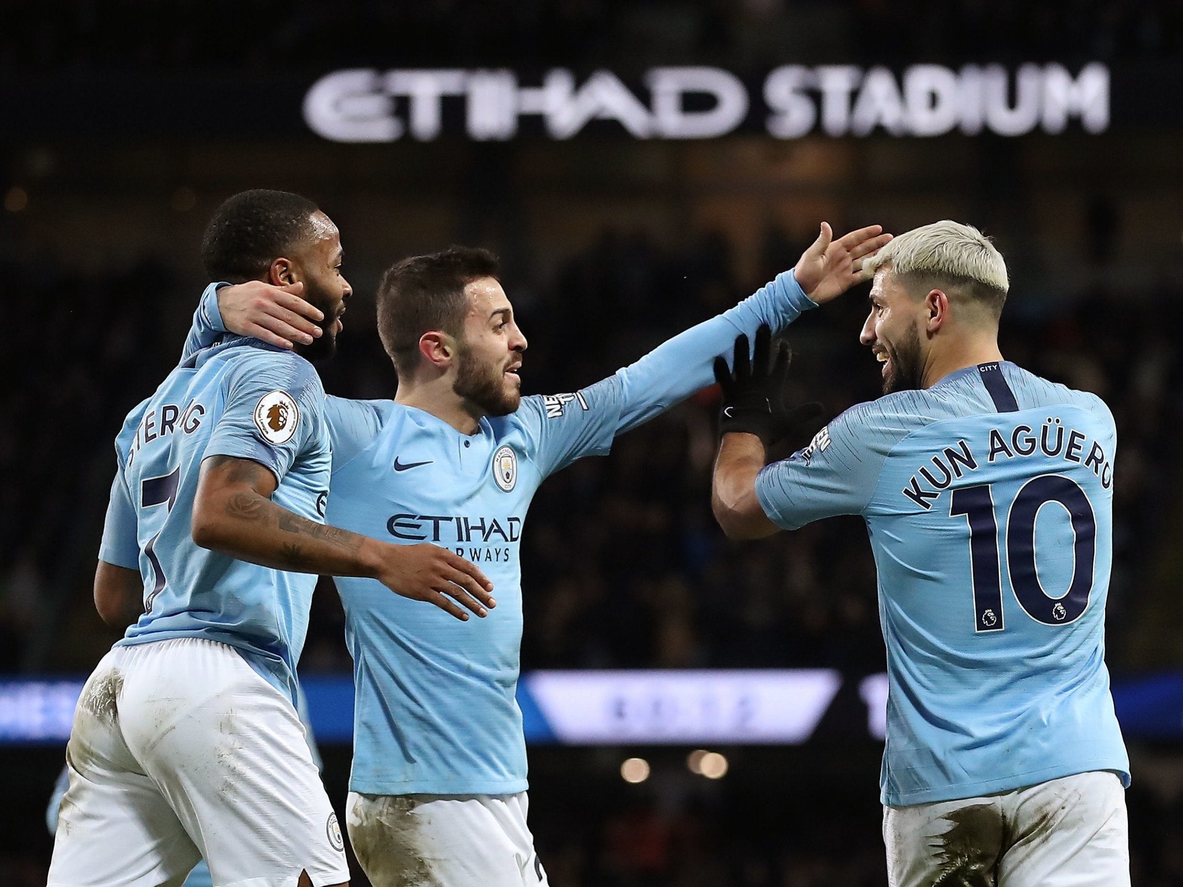 Bernardo Silva says Sergio Aguero is one of the best players he has played with