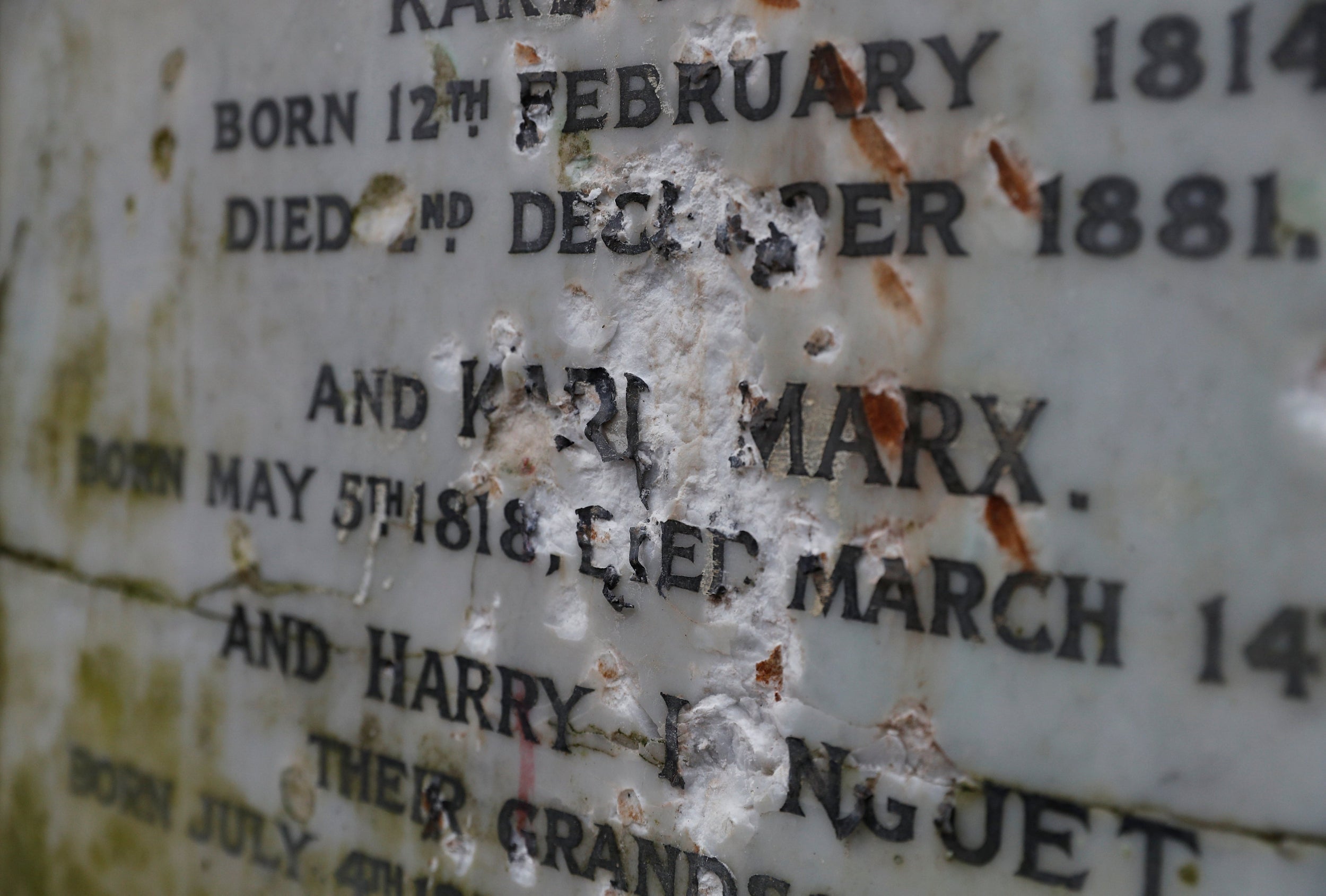 Karl Marx's grave 'damaged beyond repair' in hammer attack at London cemetery