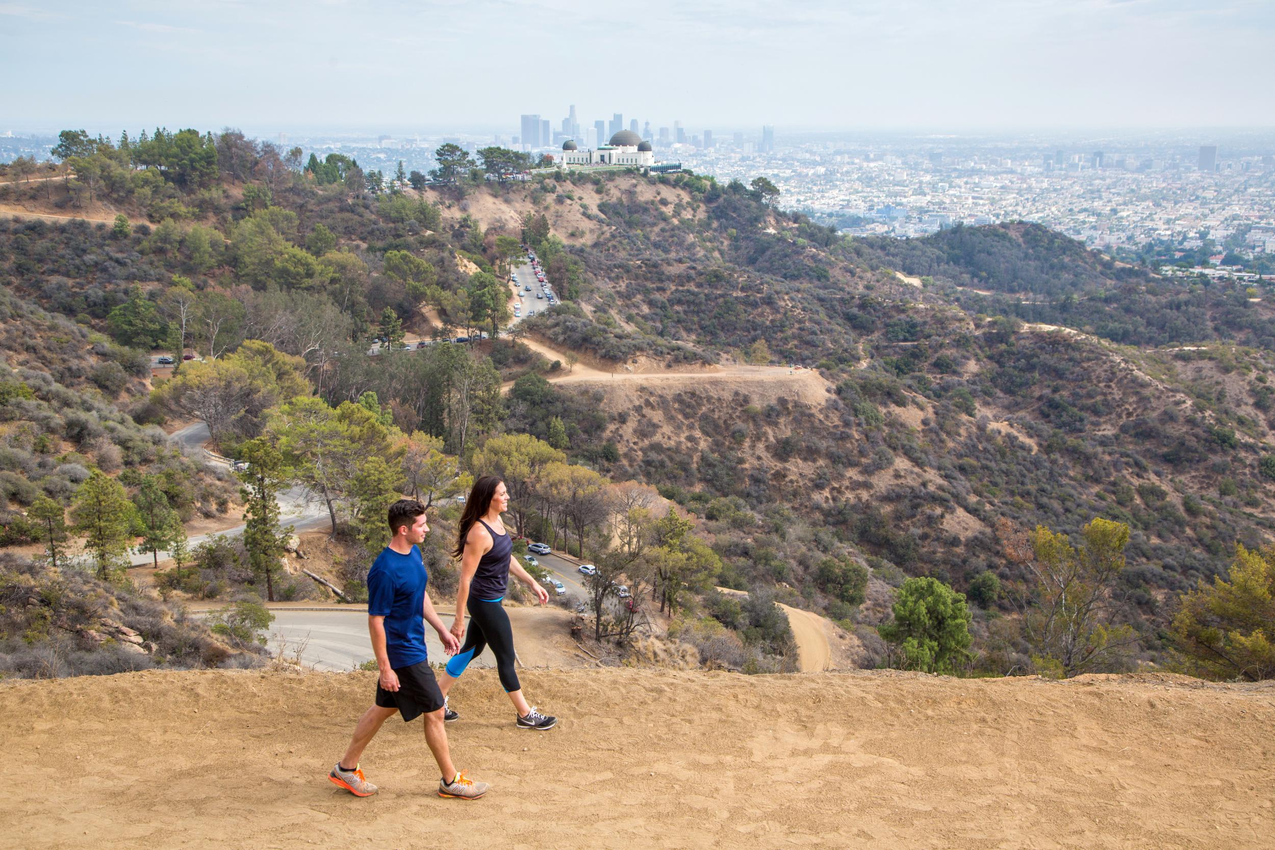 Killer views at Griffith Park