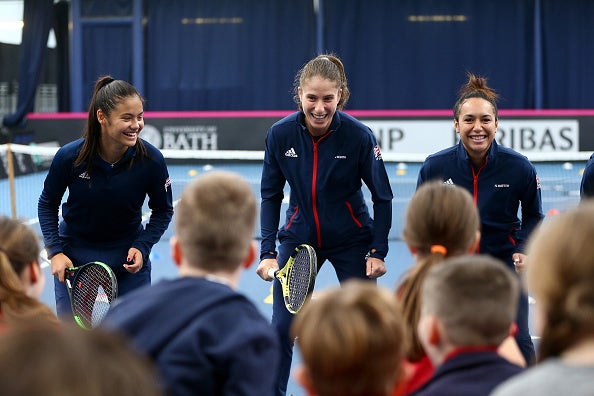 Johanna Konta will lead the Brits in their pool