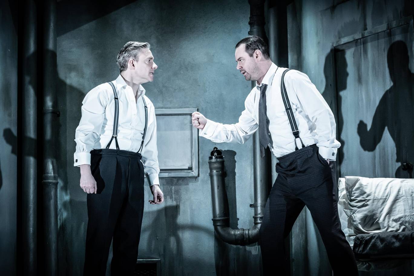 Martin Freeman and Danny Dyer in Pinter at the Pinter