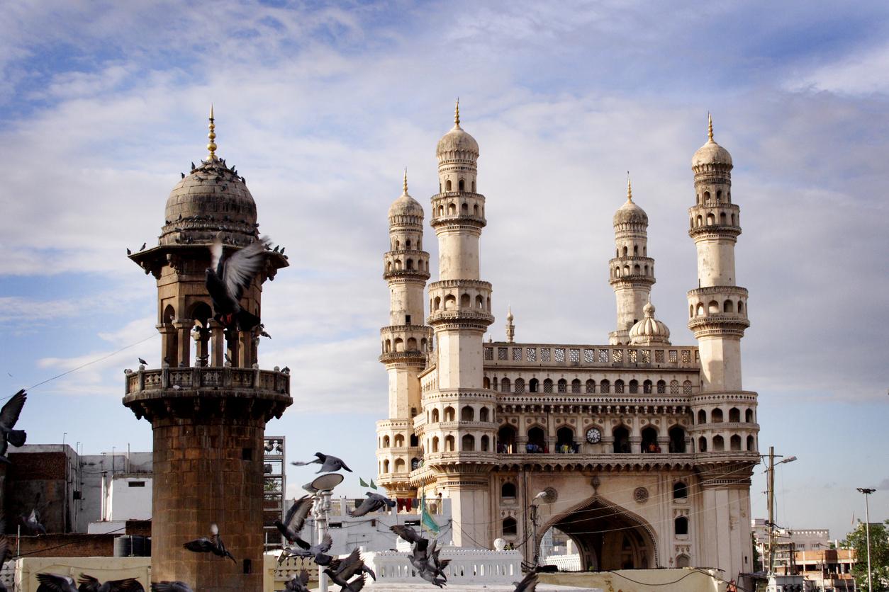 The city’s famous Charminar Mosque (Getty/iStock)