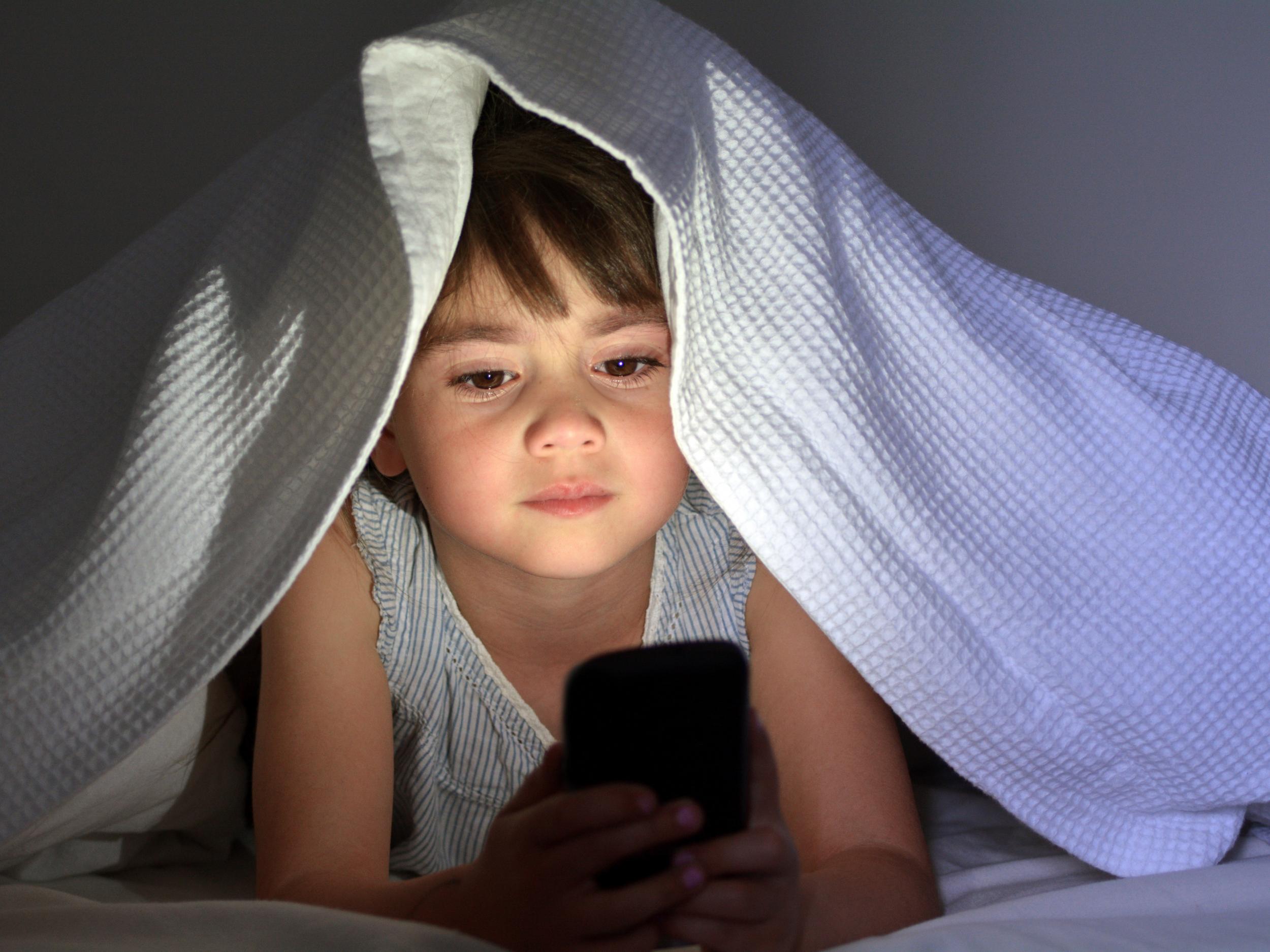 Taking away phones at night can prevent harmful sleep disruption