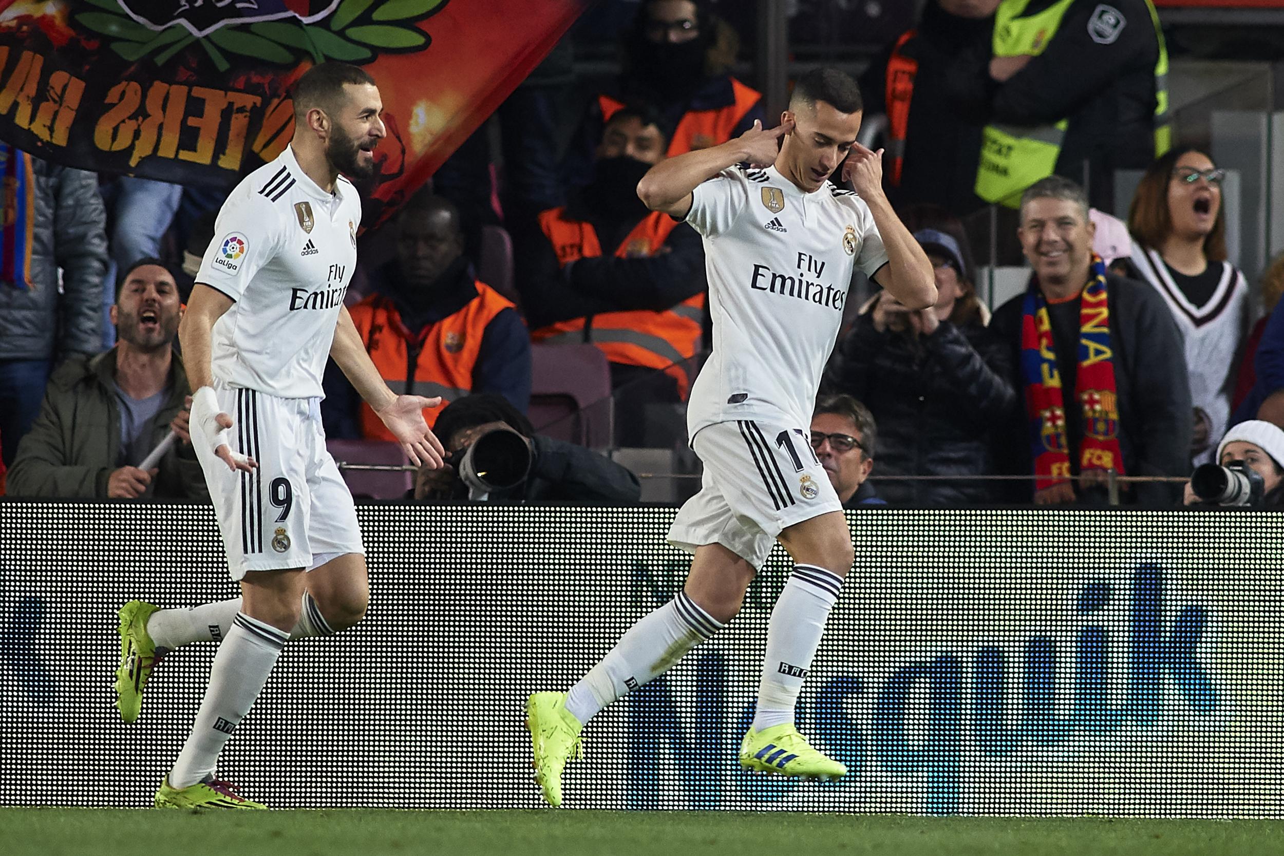 Vazquez opened the scoring for Real Madrid after just five minutes