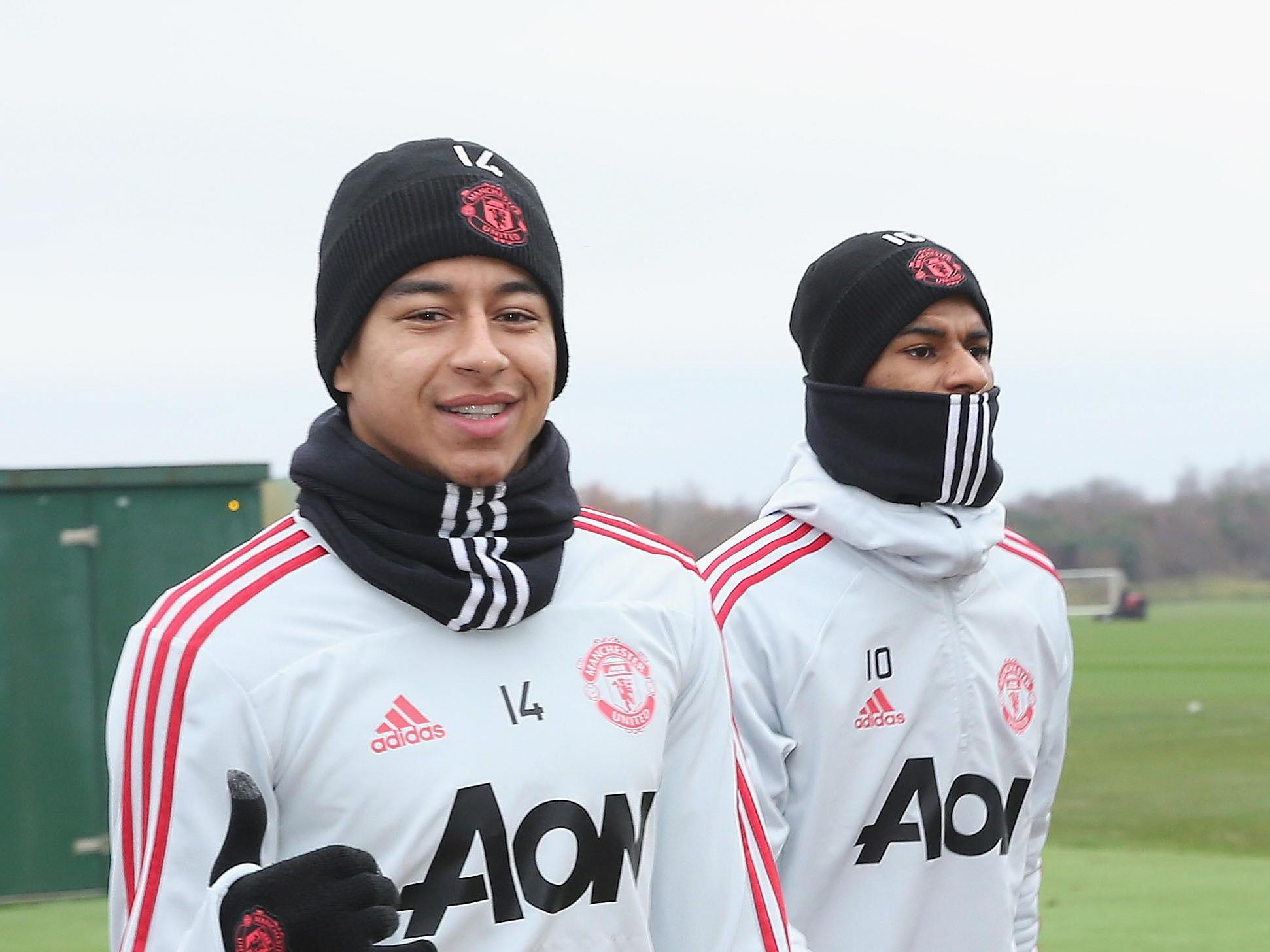 Jesse Lingard and Marcus Rashford are driving each other to improve (Man Utd via Getty )