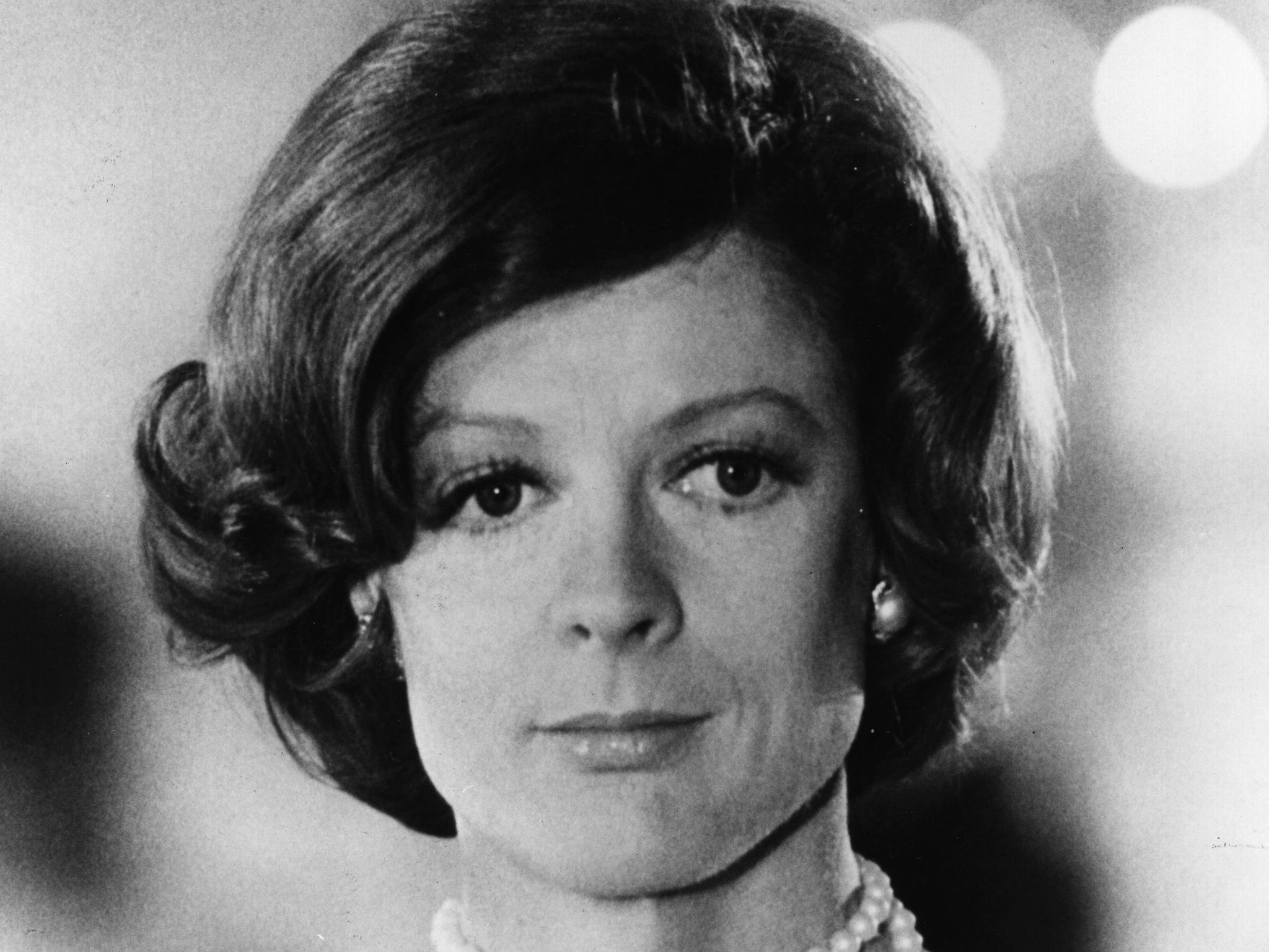 Maggie Smith in 1975, a pivotal year in her personal life