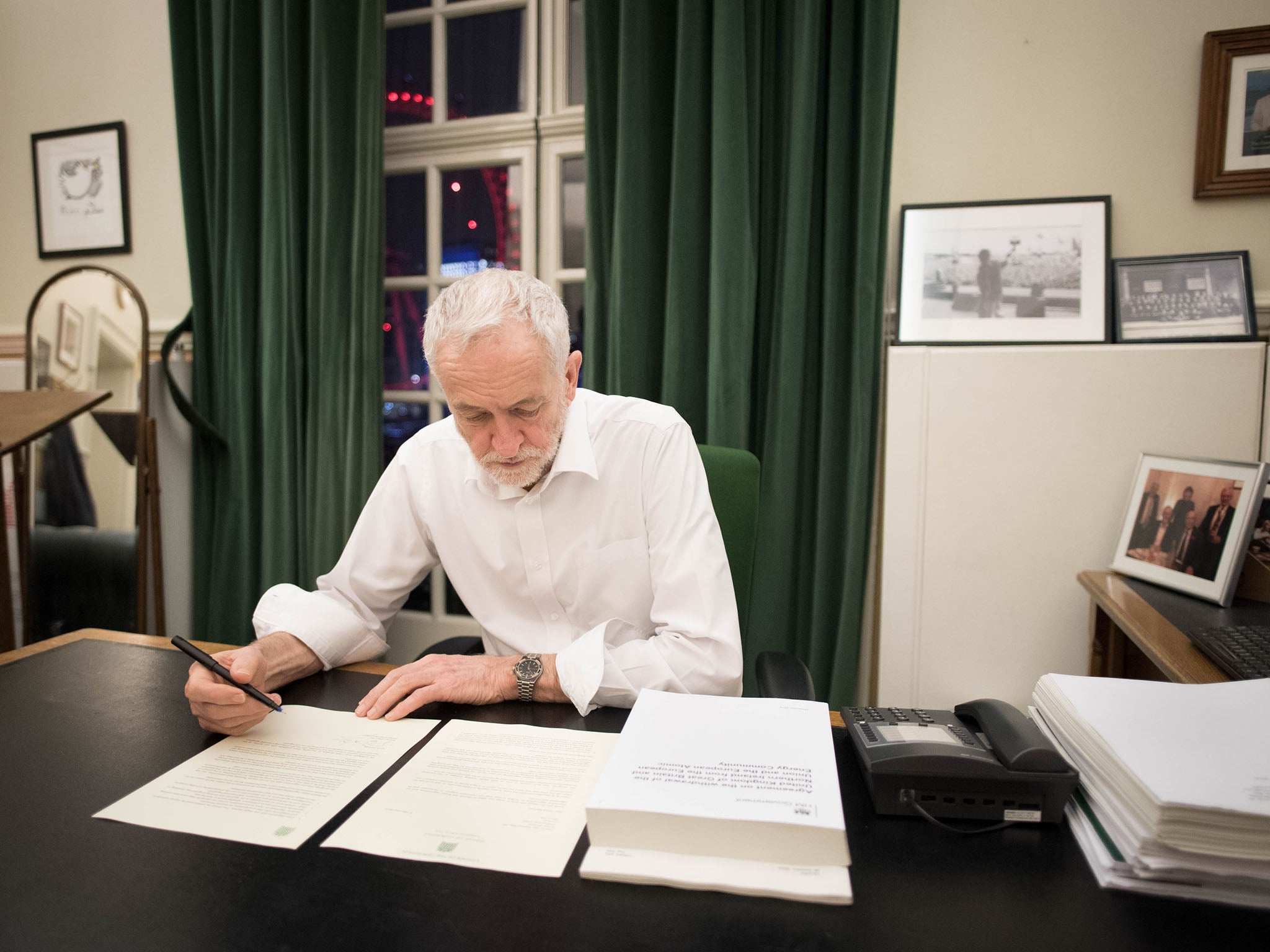 The Labour leader is a longstanding Eurosceptic