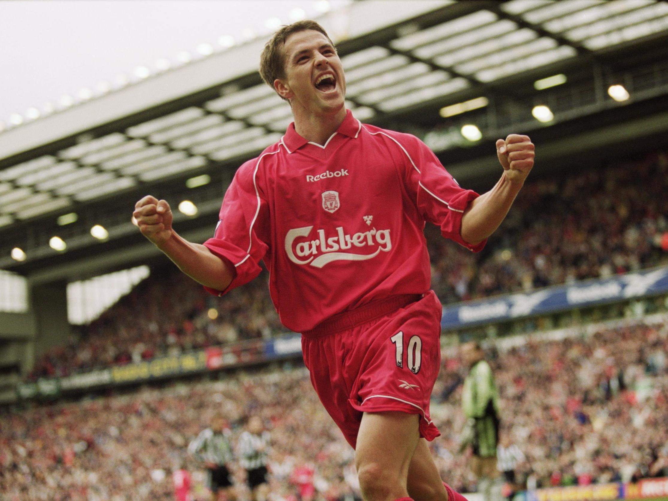 Owen enjoyed a glittering career at Liverpool