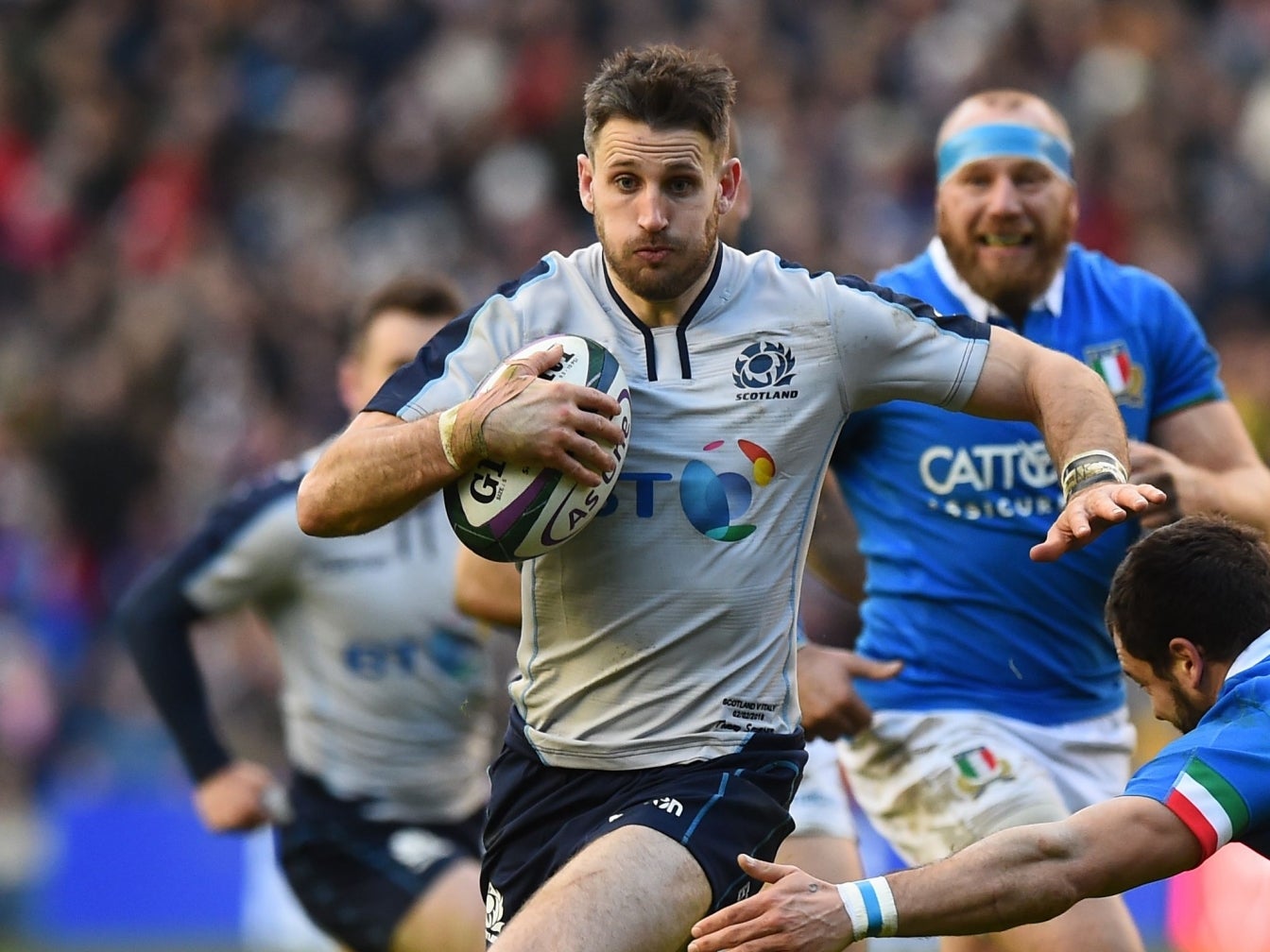 A bright spark on the wing but perhaps too eager to make stuff happen. Too many times he overran his support line that meant he had to check his run with the try line at his mercy, while he also kicked away possession too often without success.