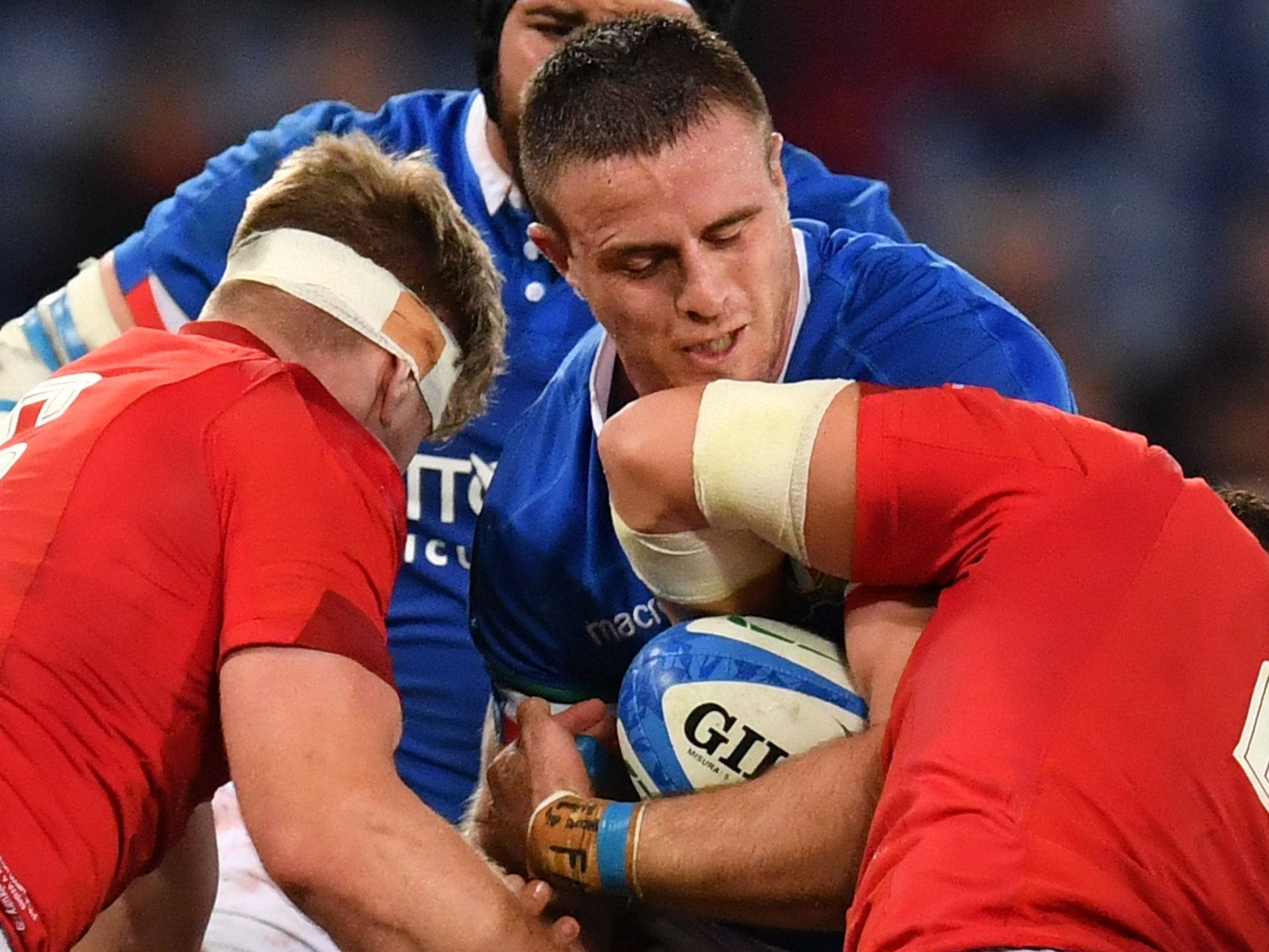 Braam Steyn impressed for Italy in the Six Nations defeat by Wales