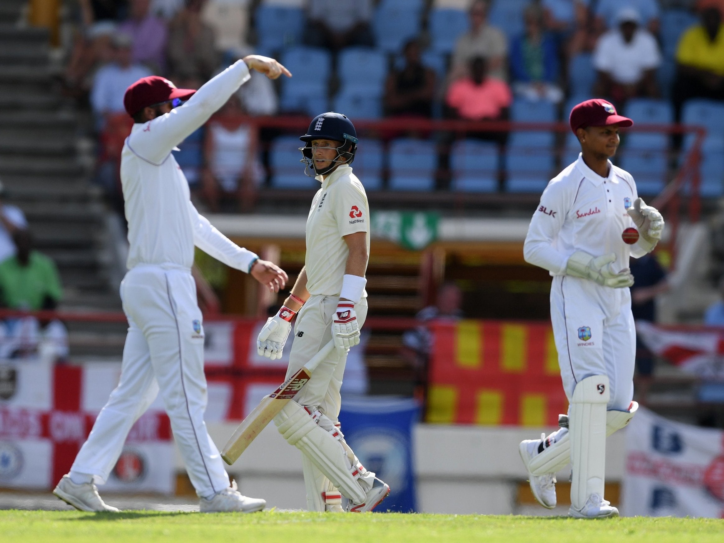 Joe Root once again failed with the bat in the West Indies