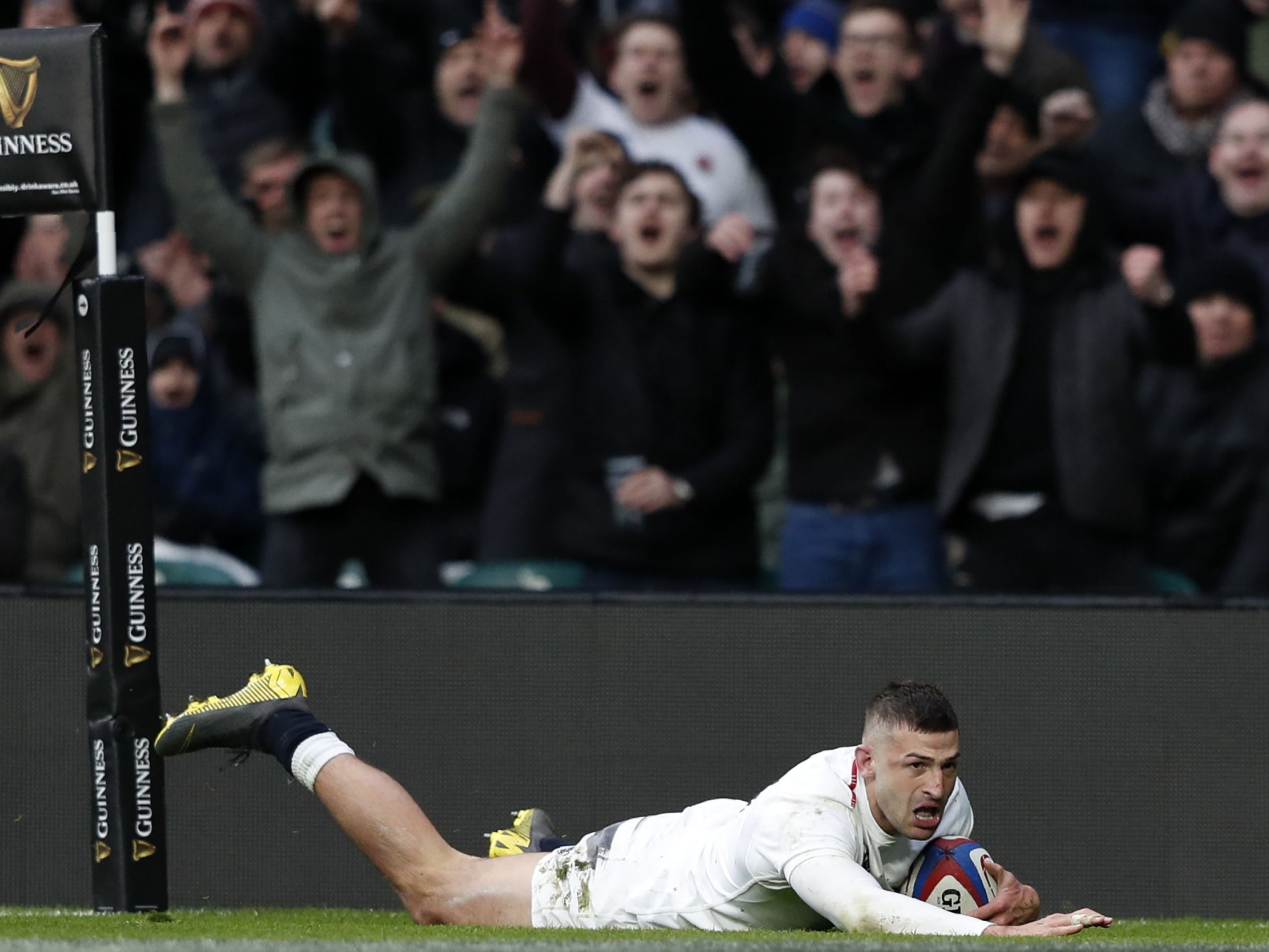 Jonny May scored inside the first two minutes for the third successive match