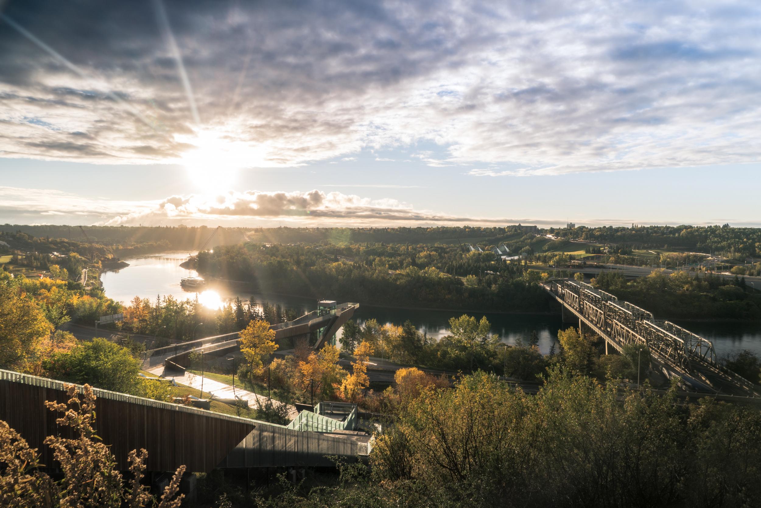 North Saskatchewan River Valley