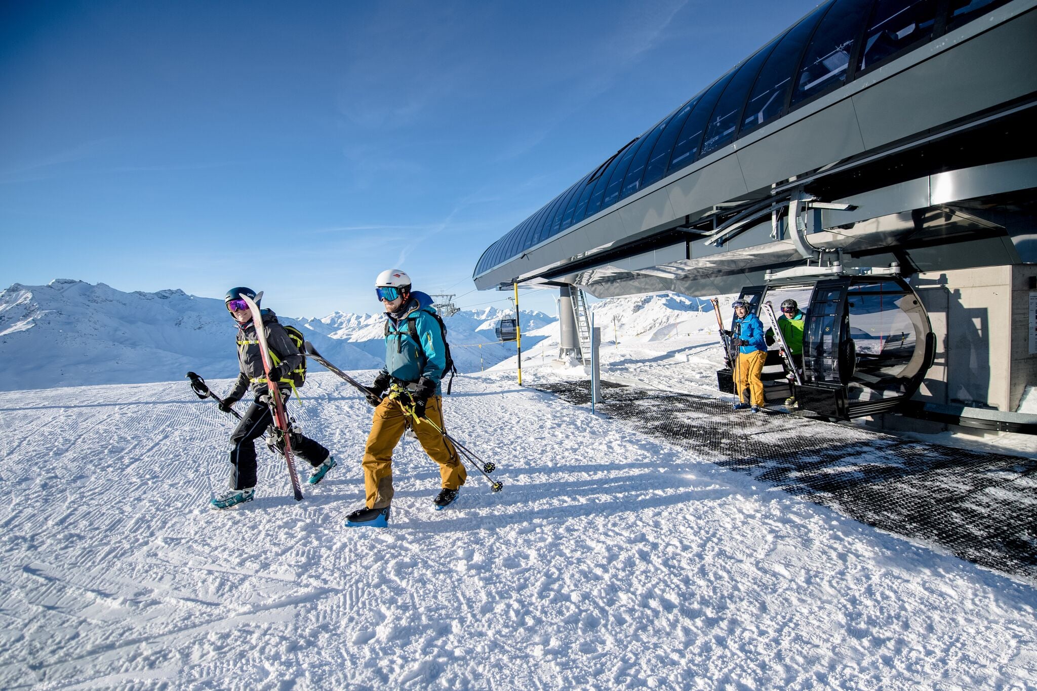 Andermatt is fully connected to Sedrun