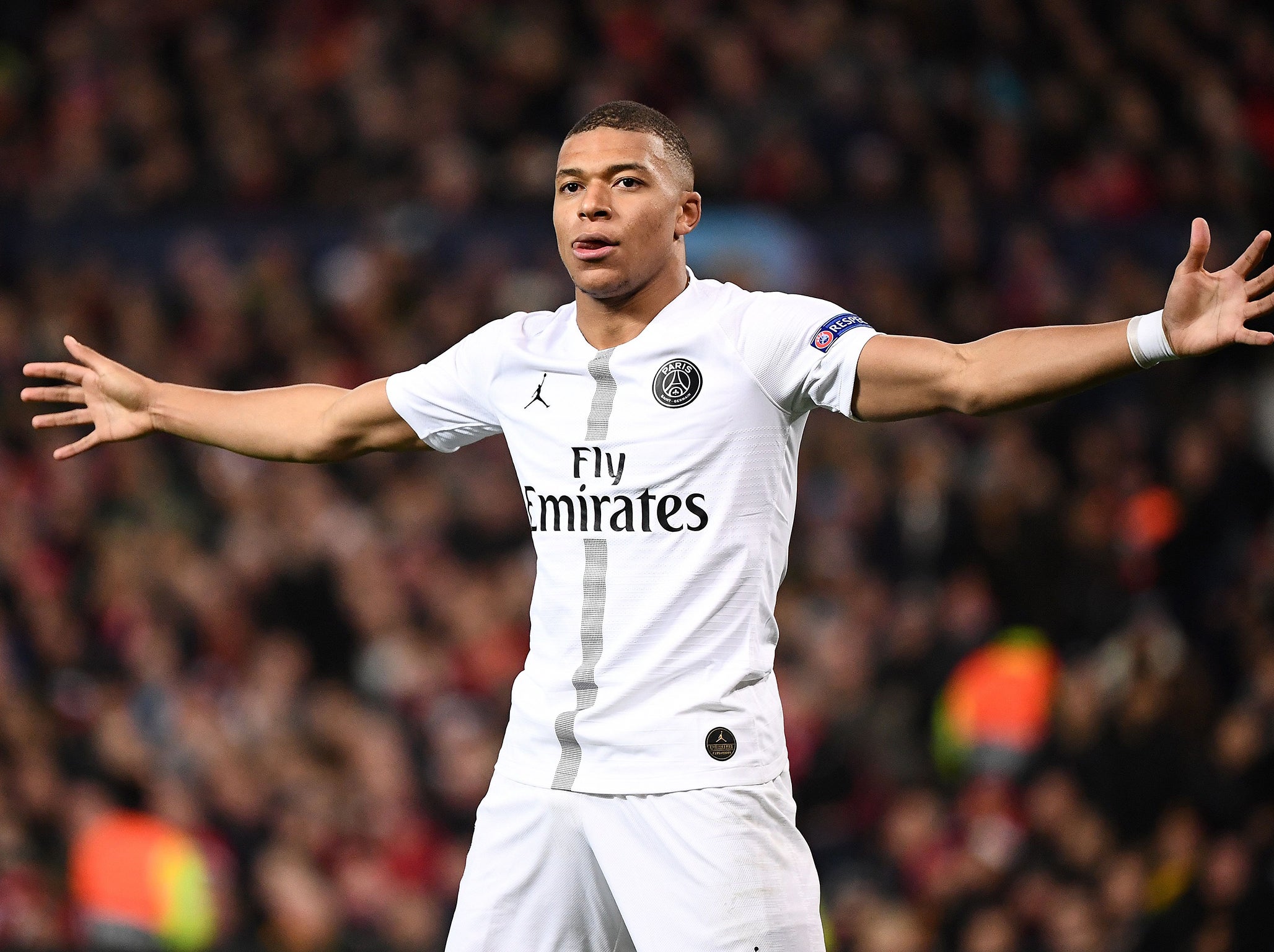 Kylian Mbappe scored a potentially decisive second