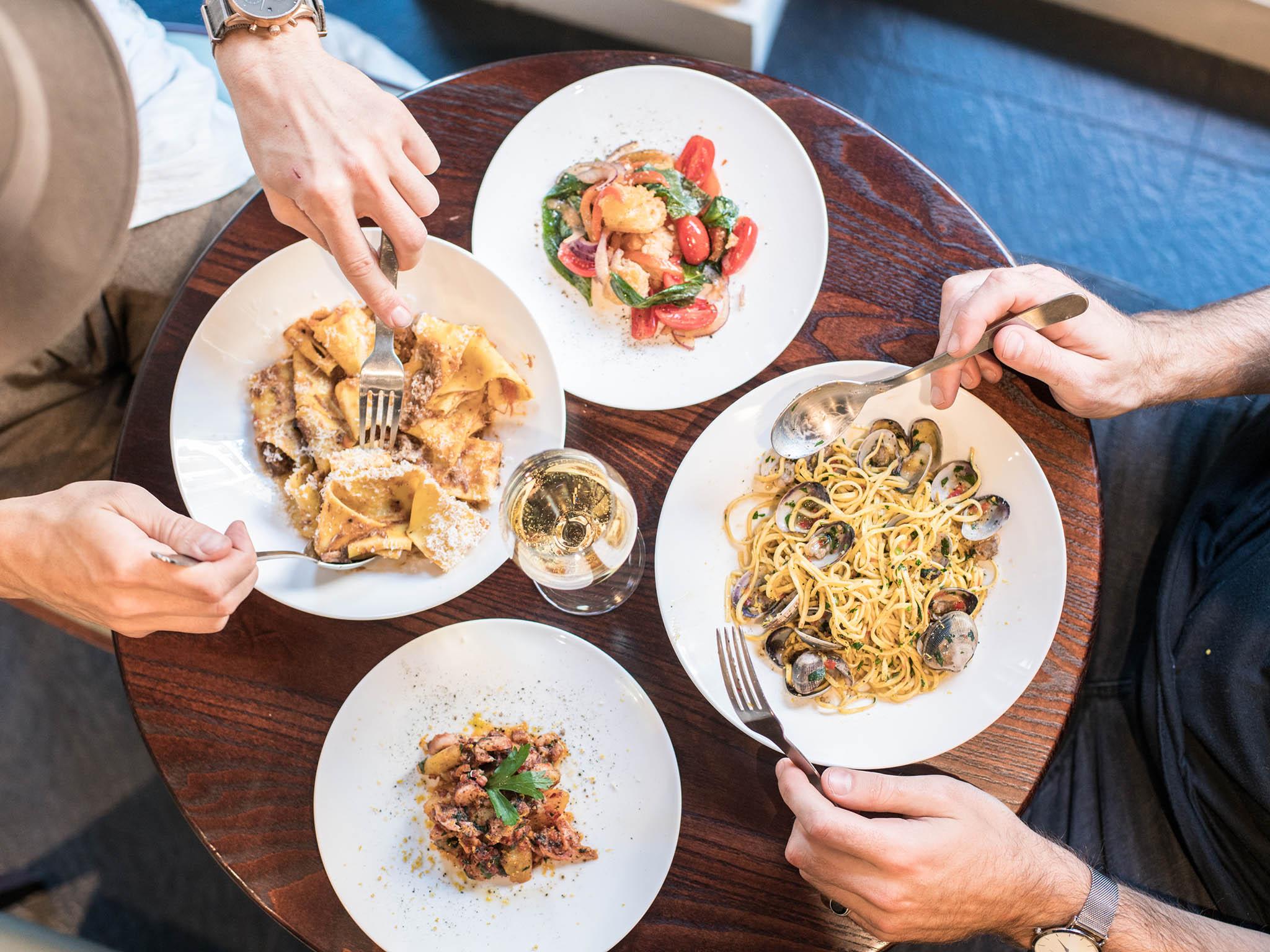 Go to Nonna Tonda for freshly made pasta