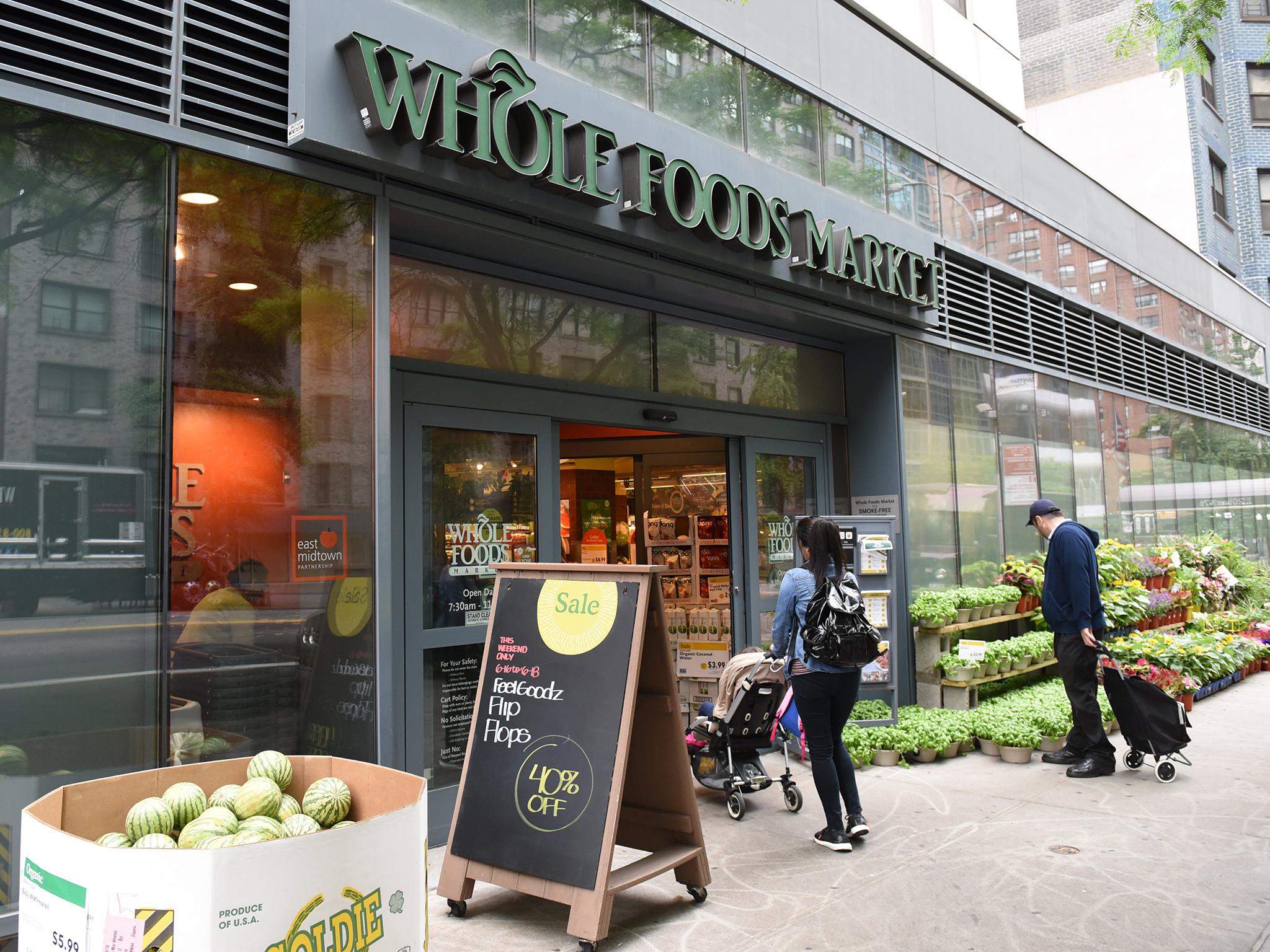 Amazon acquired upmarket grocer Whole Foods in 2017 (AFP/Getty)