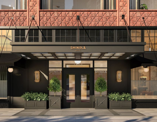 The Shinola Hotel opened its doors in January