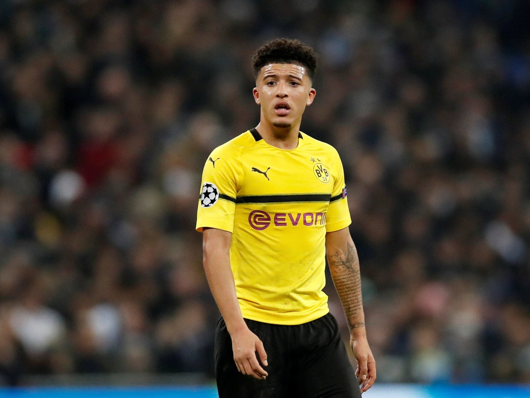 Jadon Sancho impressed despite defeat (Reuters)