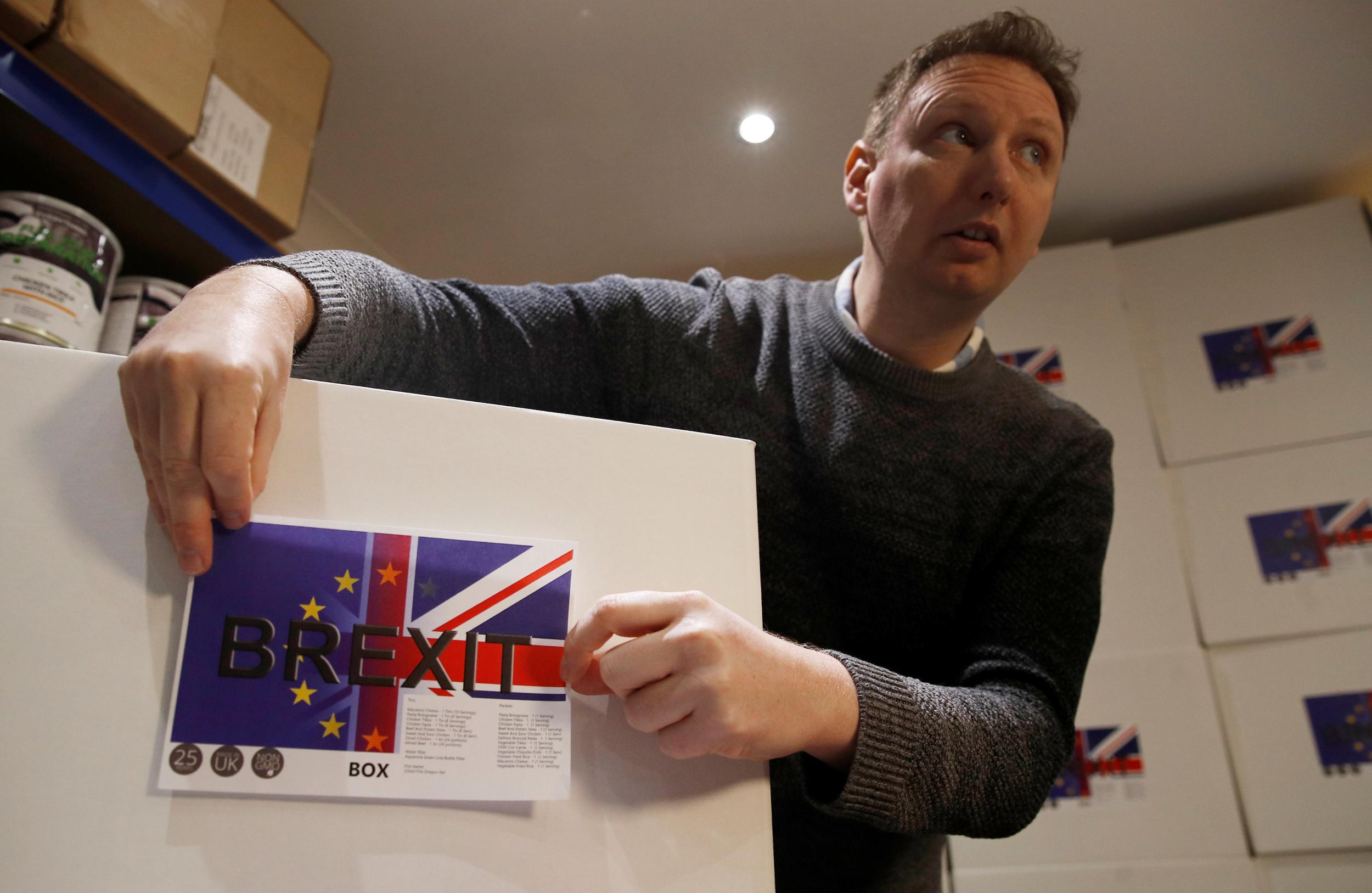 James Blake, the Leeds entrepreneur who created the Brexit Box