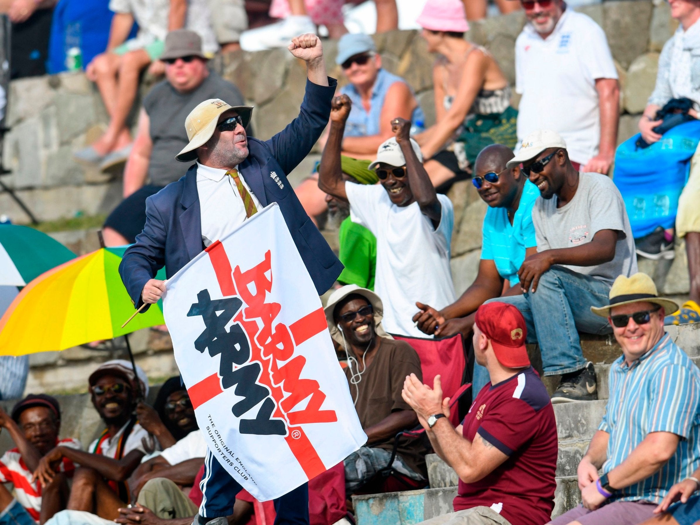 Local niceties have never been the strong suit of England's travelling support