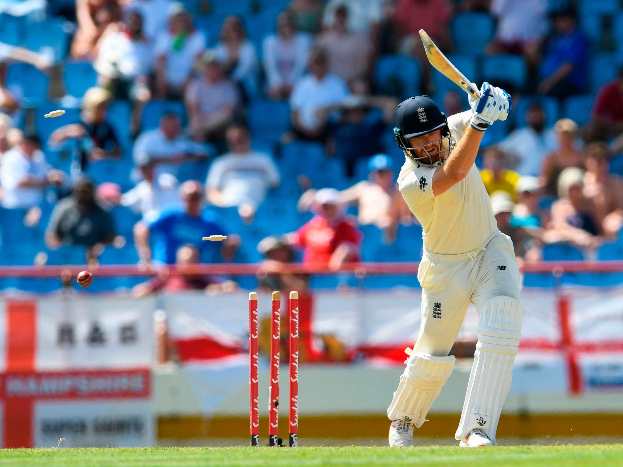 Jonny Bairstow has been bowled out in nearly half of his Test appearances