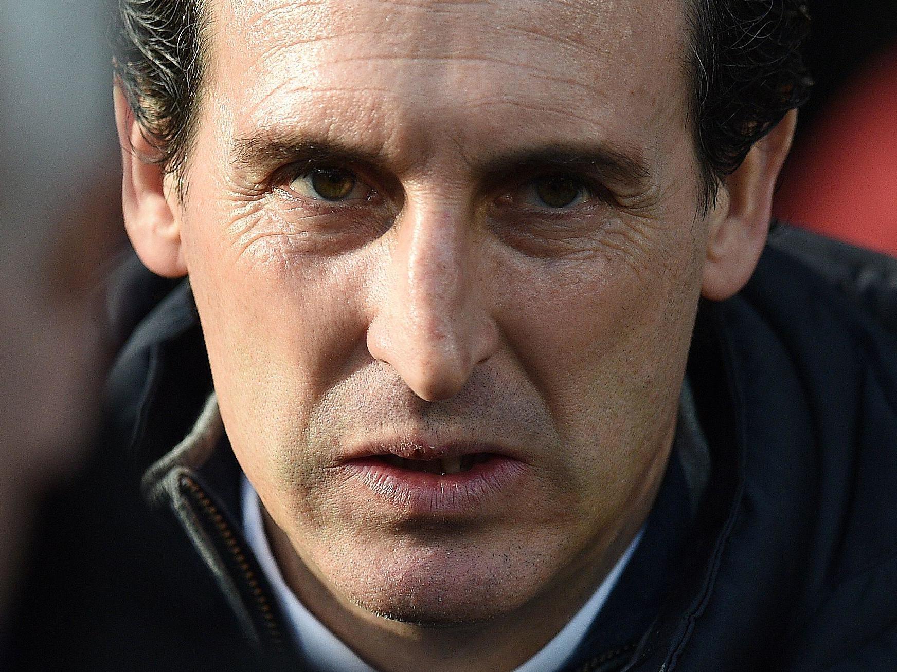 Arsenal's Unai Emery is under pressure
