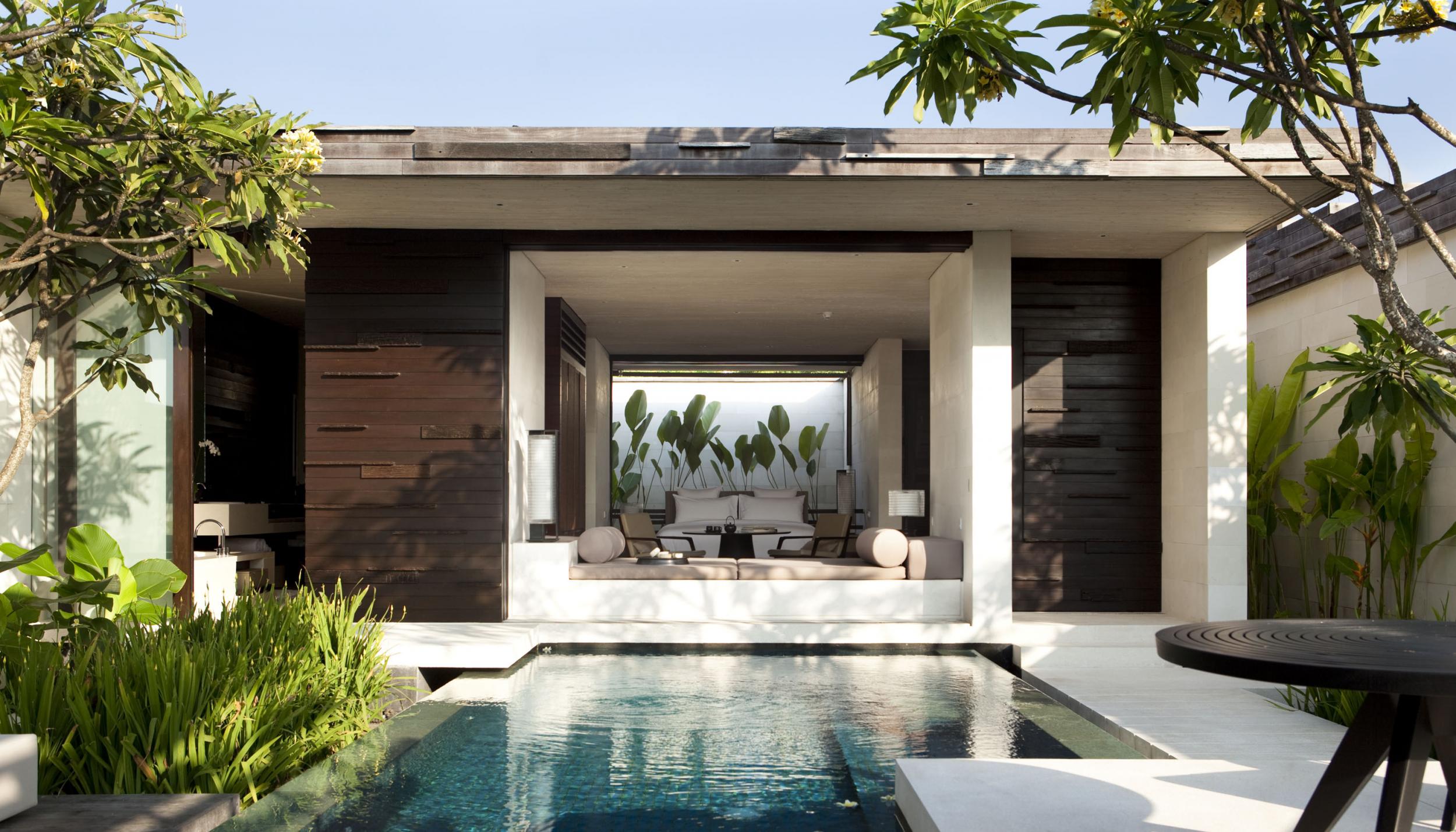 The one-bedroom pool villa at Alila Uluwatu