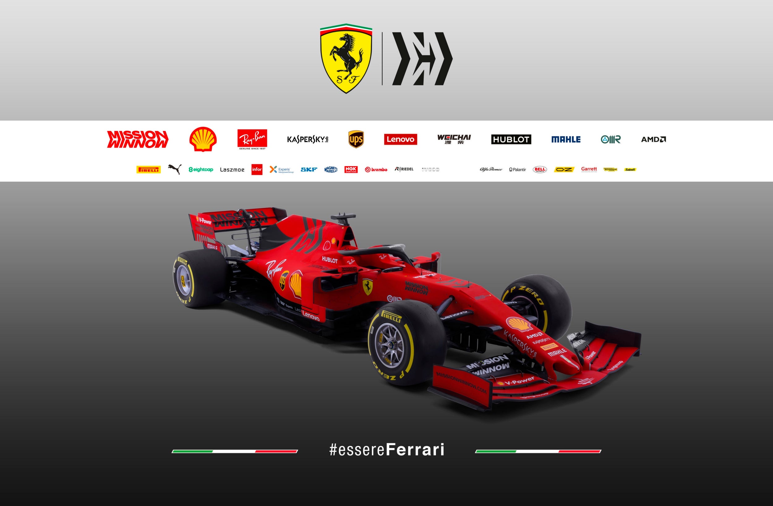 Ferrari have unveiled their car for the 2019 season