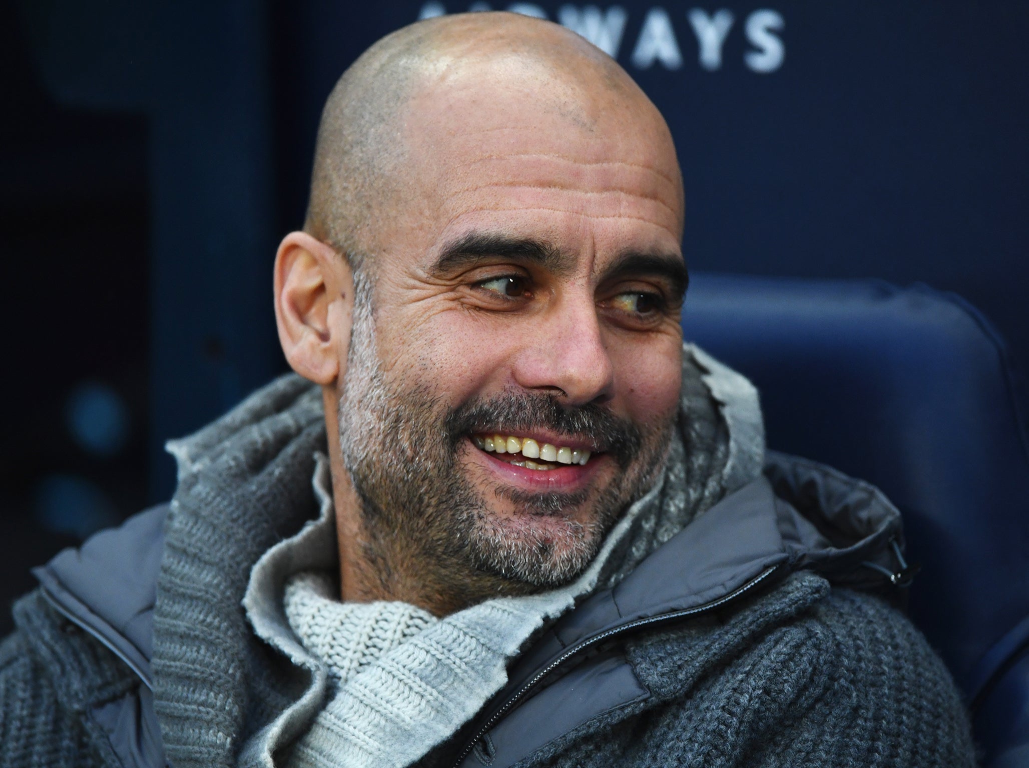 Pep Guardiola is not looking for an excuse