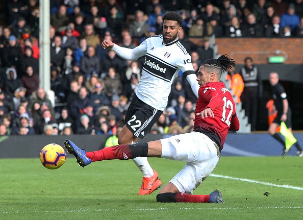 Smalling returned from injury in a win against Fulham