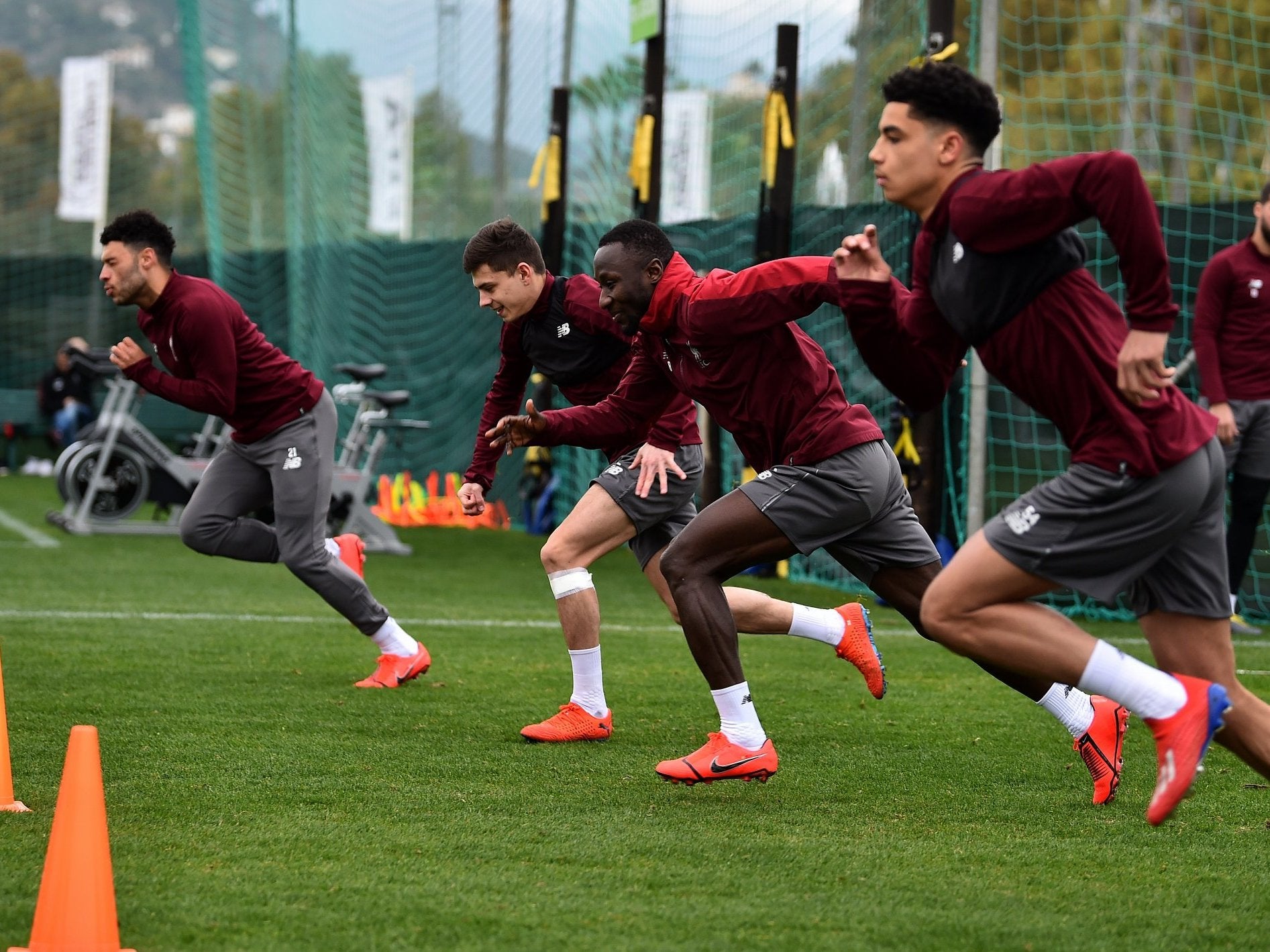 Liverpool have been training in Spain