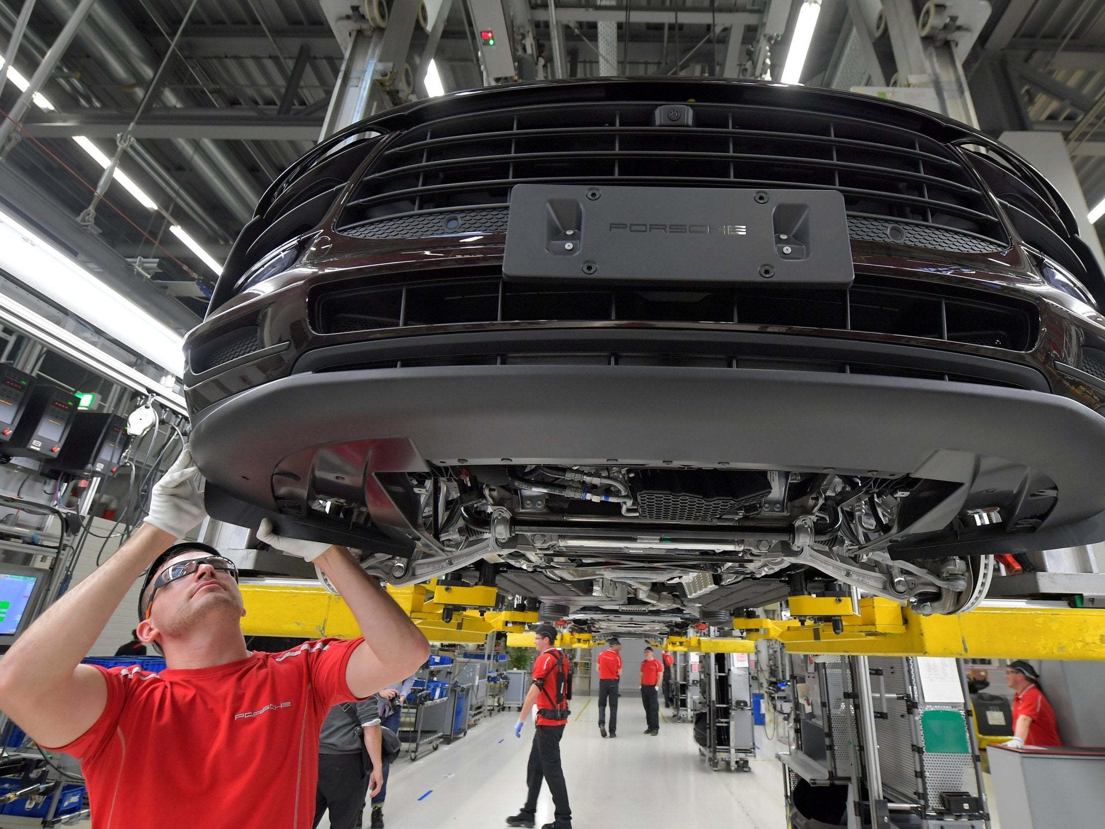 The German car industry is under great pressure