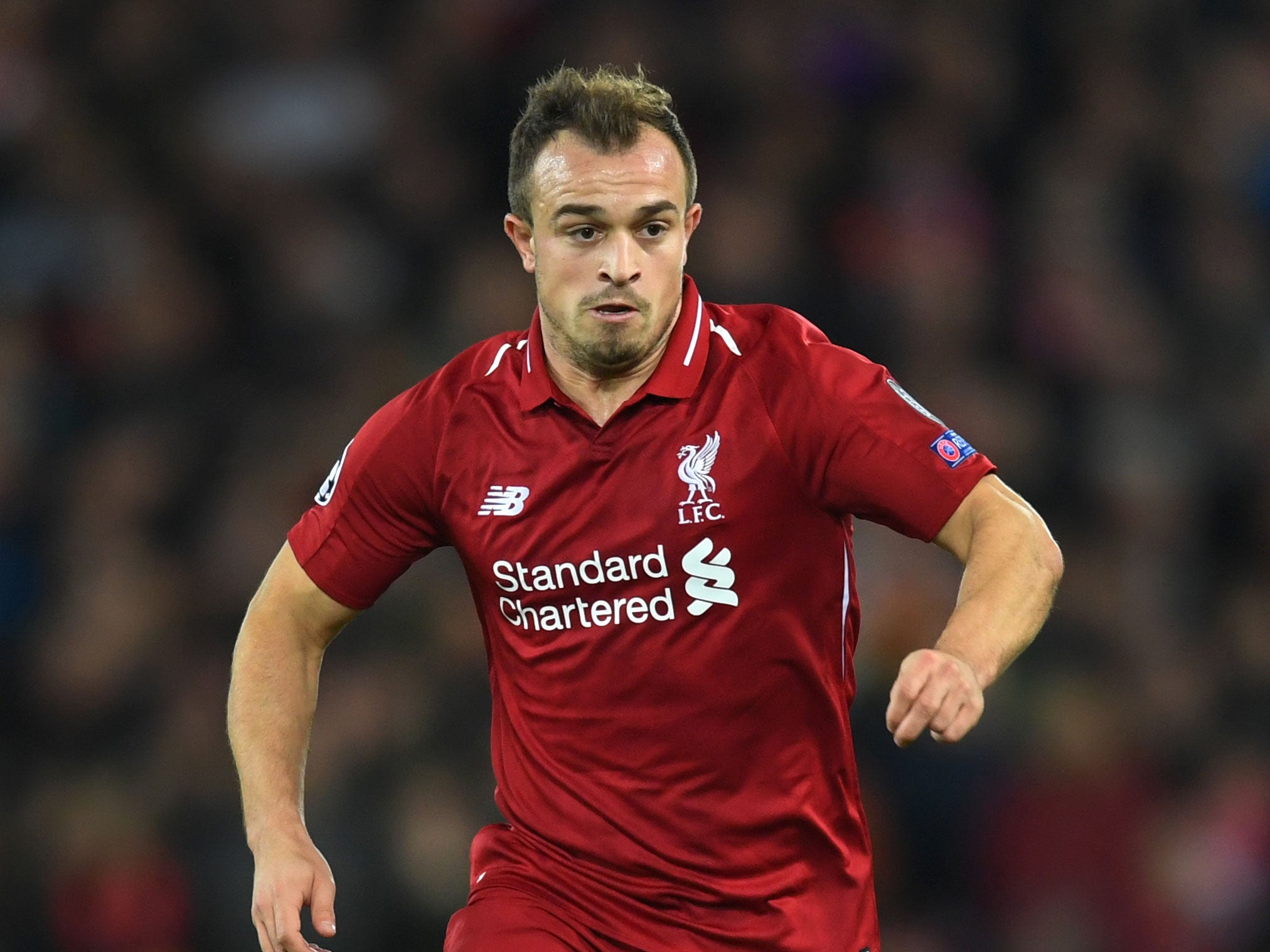 Xherdan Shaqiri hoped to meet Bayern Munich again in the last-16