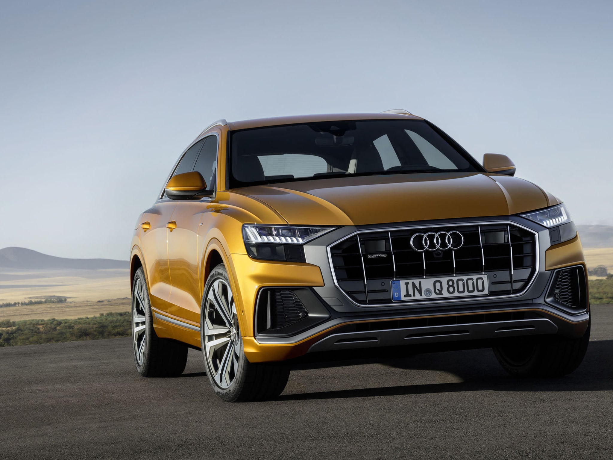 The Audi Q8 has challenging looks